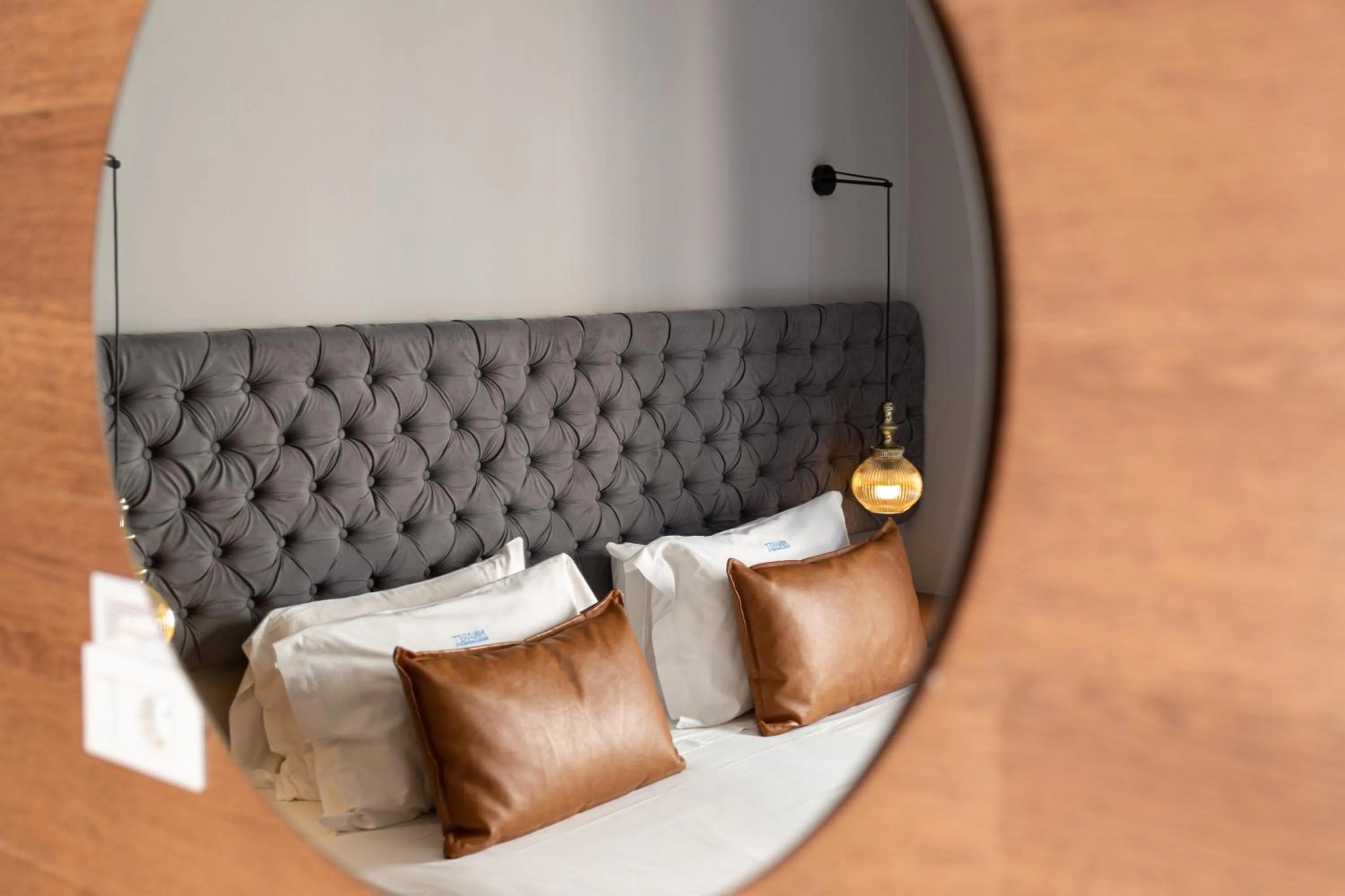 Bed in Minaret Suites and Apartments