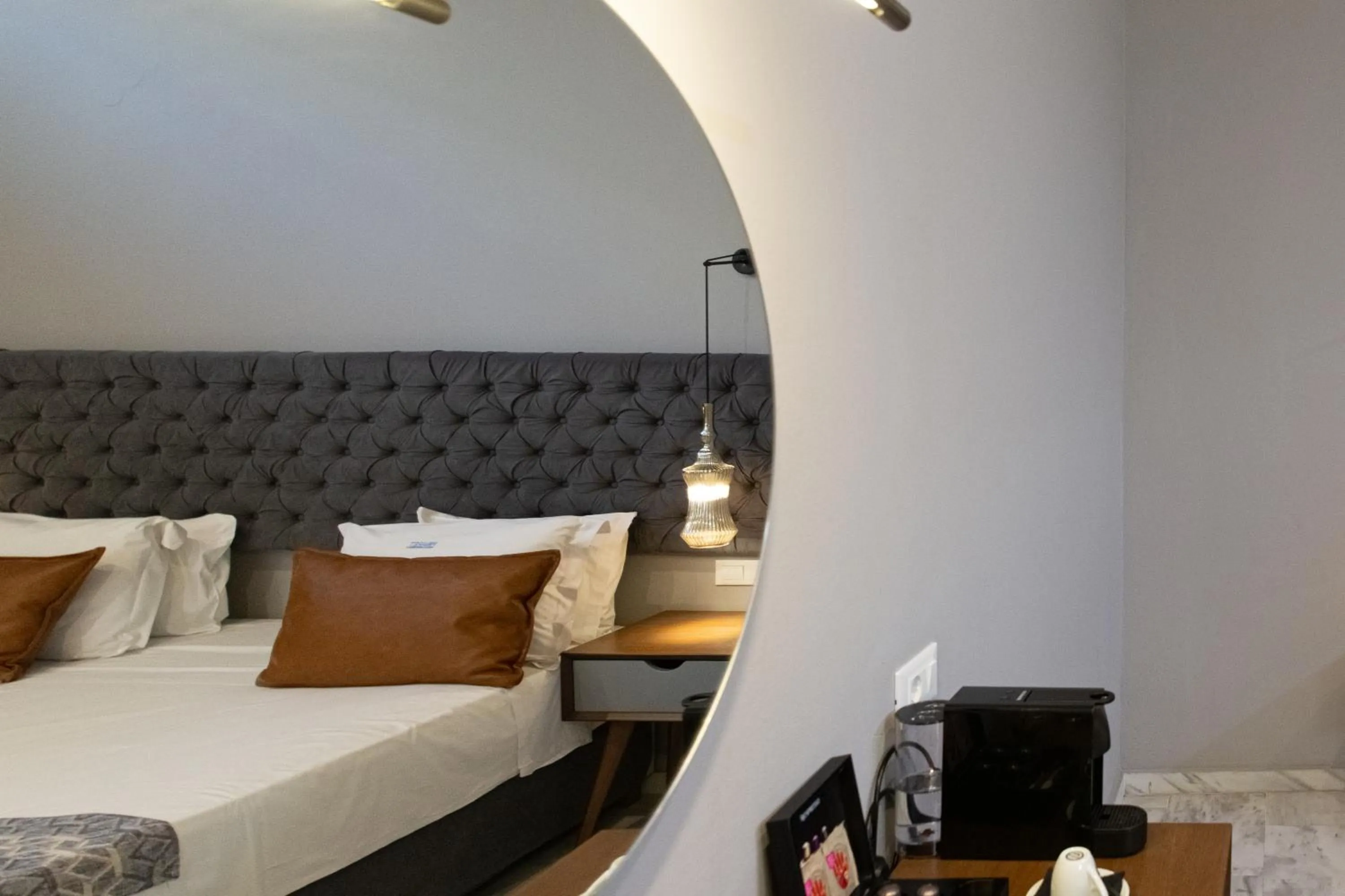 Bed in Minaret Suites and Apartments