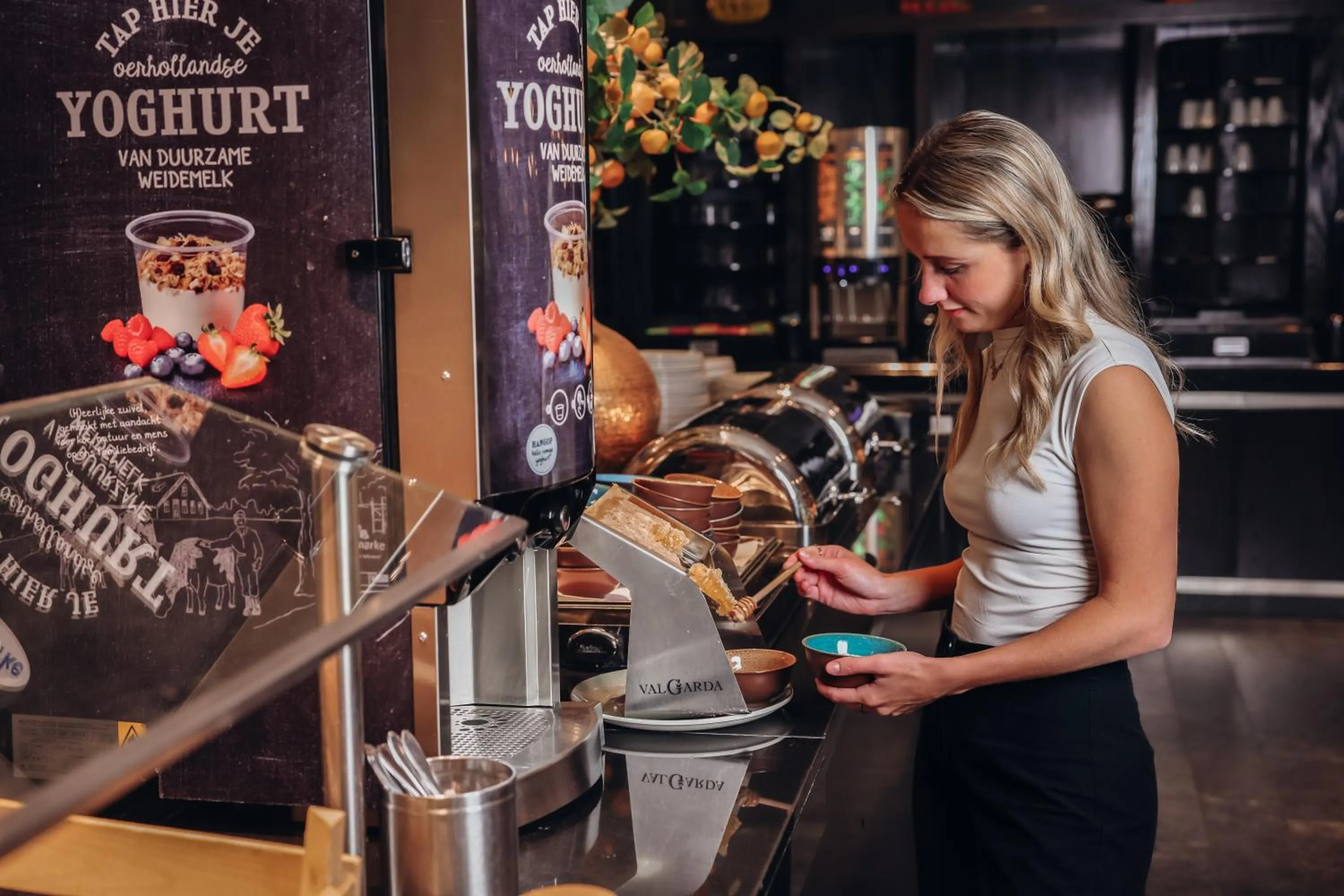 Restaurant/places to eat in Van der Valk hotel Harderwijk