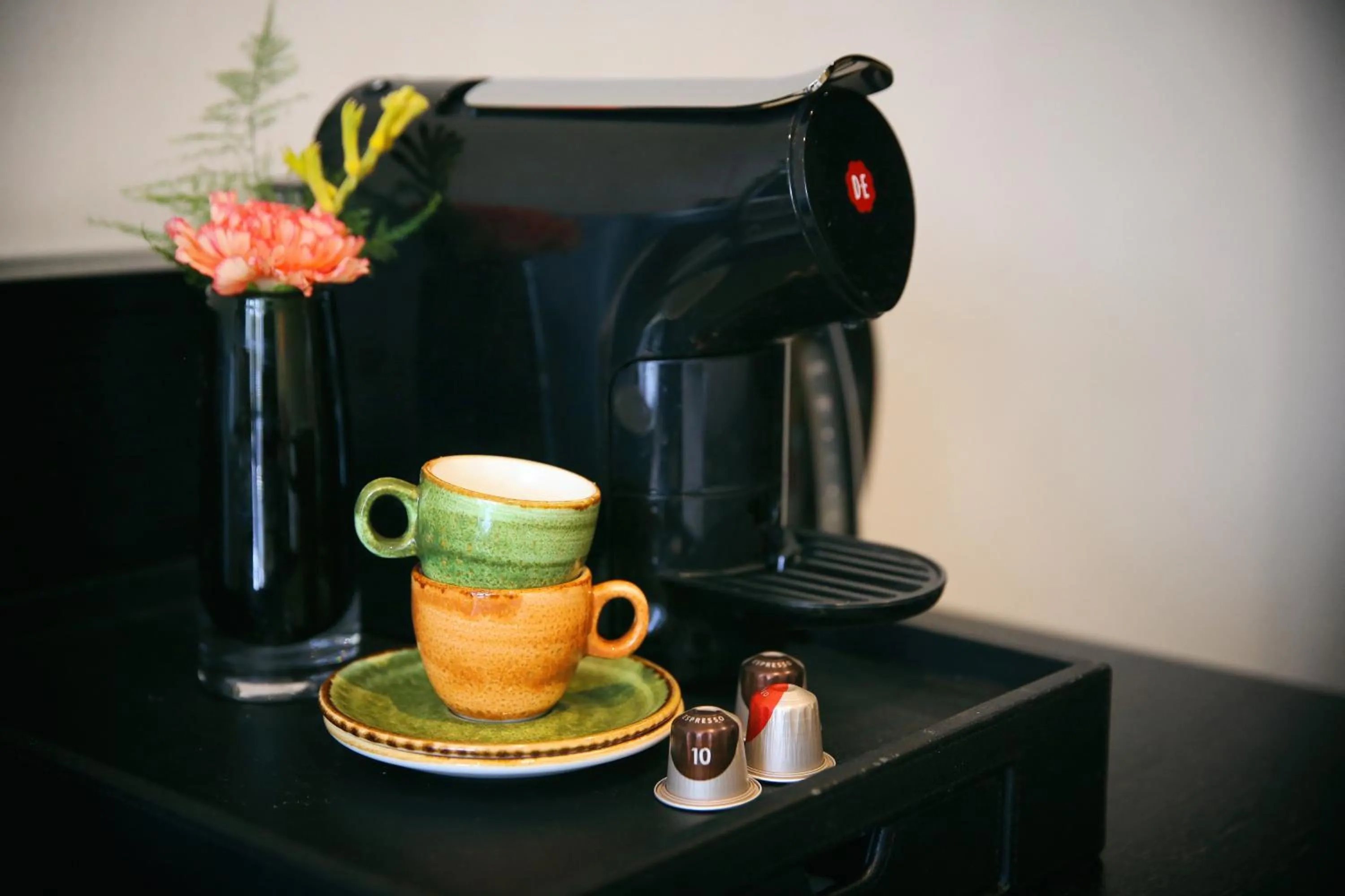 Coffee/tea facilities in Van der Valk hotel Harderwijk