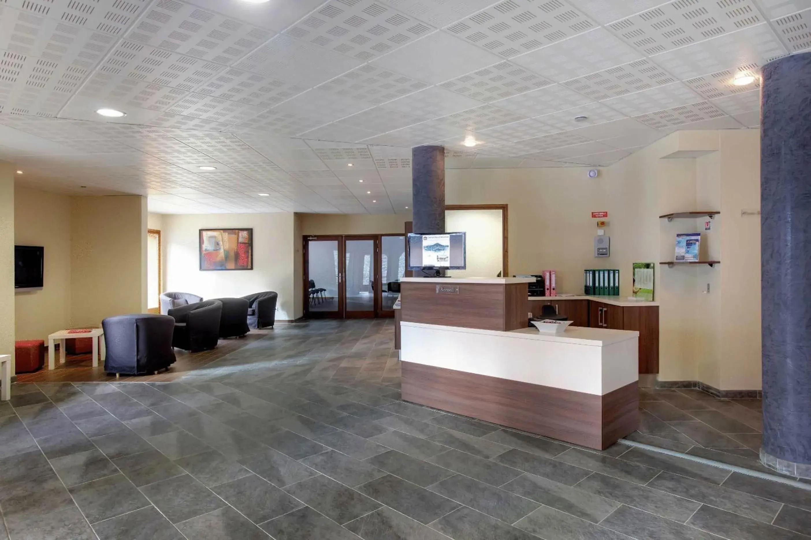 Lobby or reception in Vacancéole - Résidence Grand Massif Lobby or reception in Vacancéole - Résidence Grand Massif