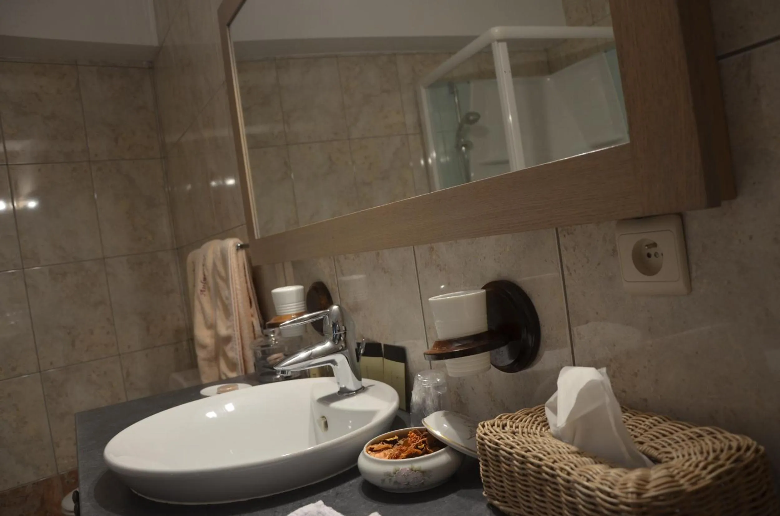 Bathroom in Hotel Aulnenhof