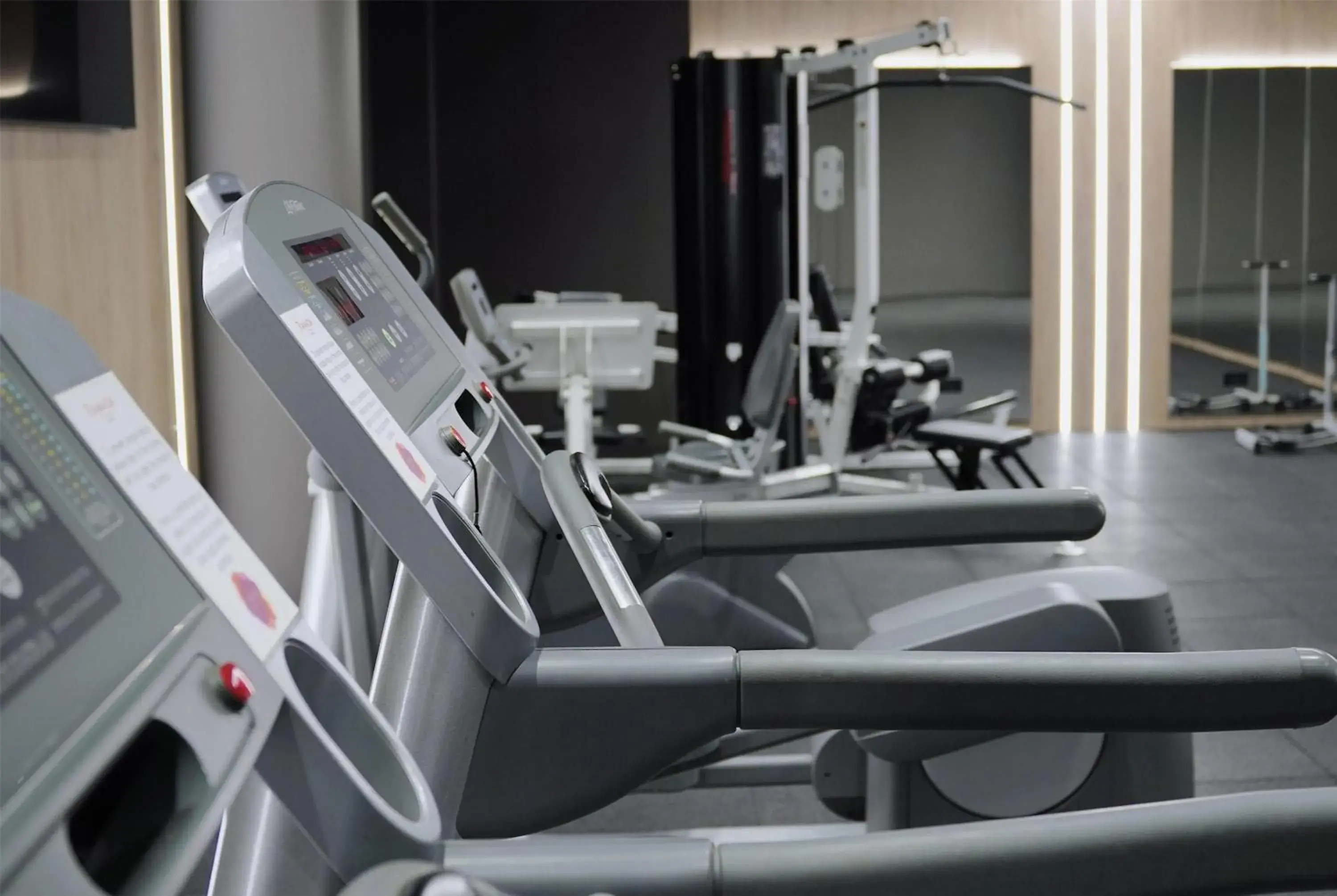 Fitness centre/facilities in Ramada by Wyndham Oradea Fitness centre/facilities in Ramada by Wyndham Oradea
