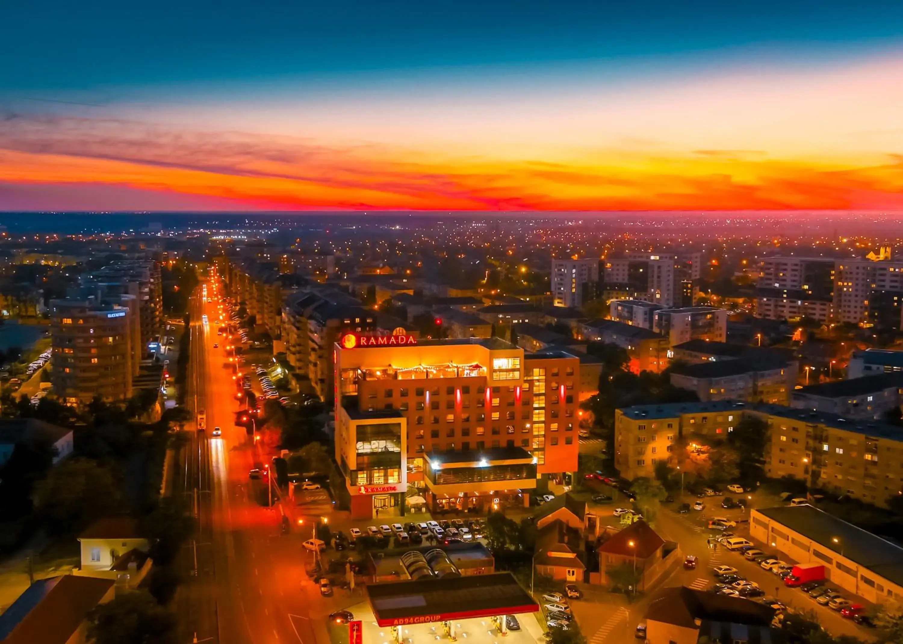 Property building in Ramada by Wyndham Oradea Property building in Ramada by Wyndham Oradea