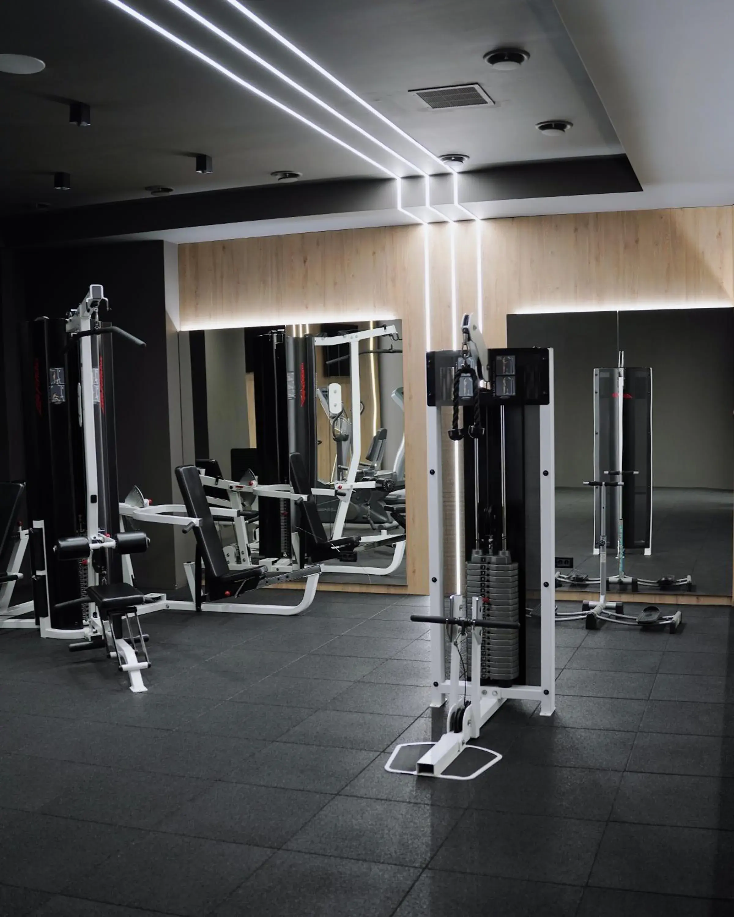 Fitness centre/facilities in Ramada by Wyndham Oradea Fitness centre/facilities in Ramada by Wyndham Oradea