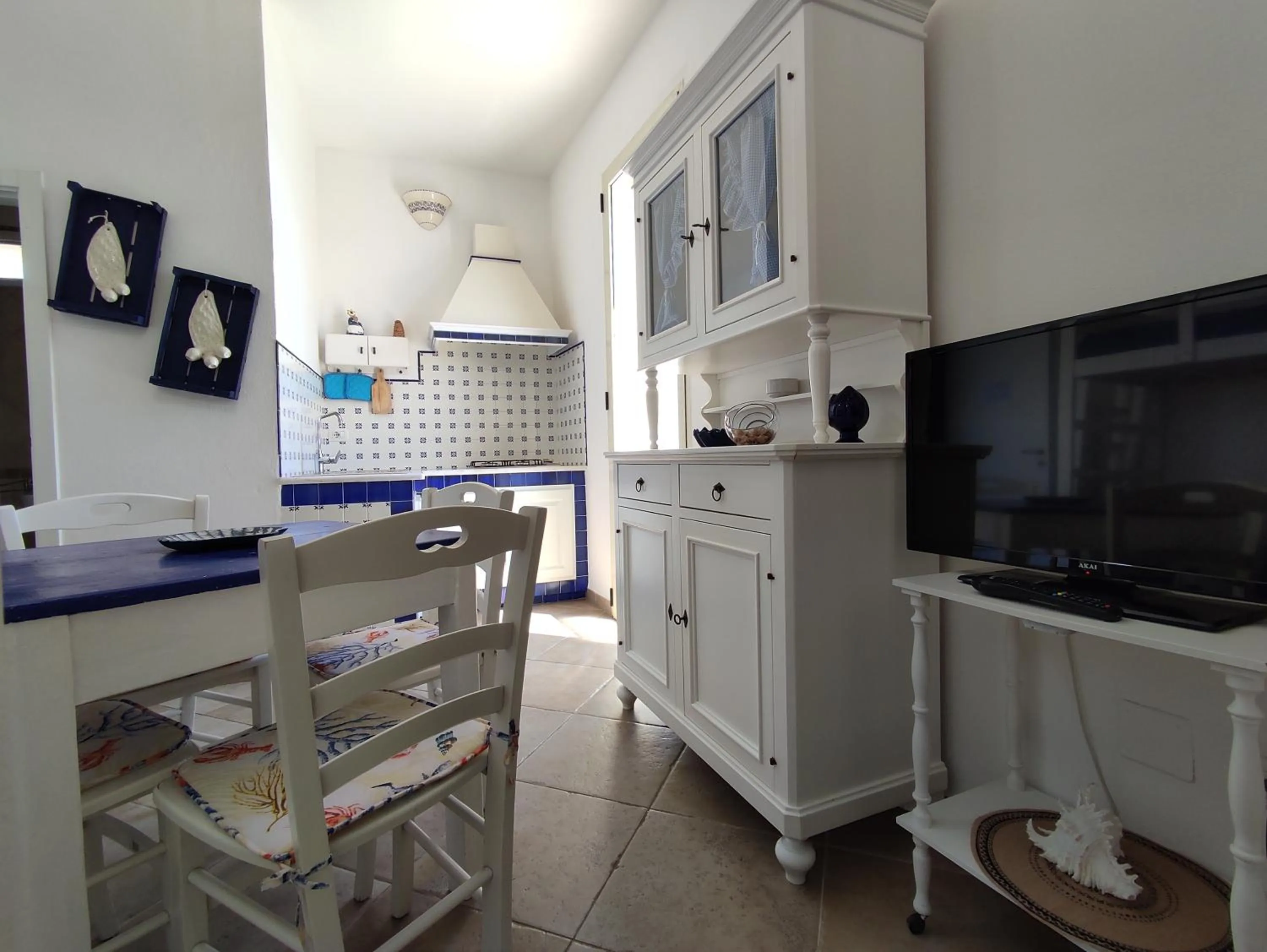 Kitchen or kitchenette in B&B Punta Cutieri