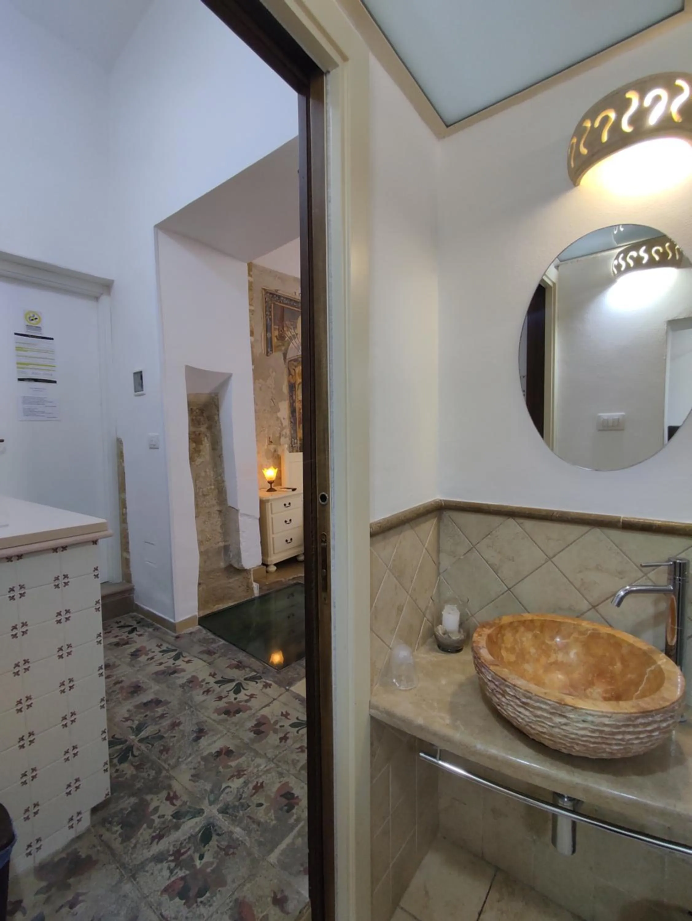 Bathroom in B&B Punta Cutieri