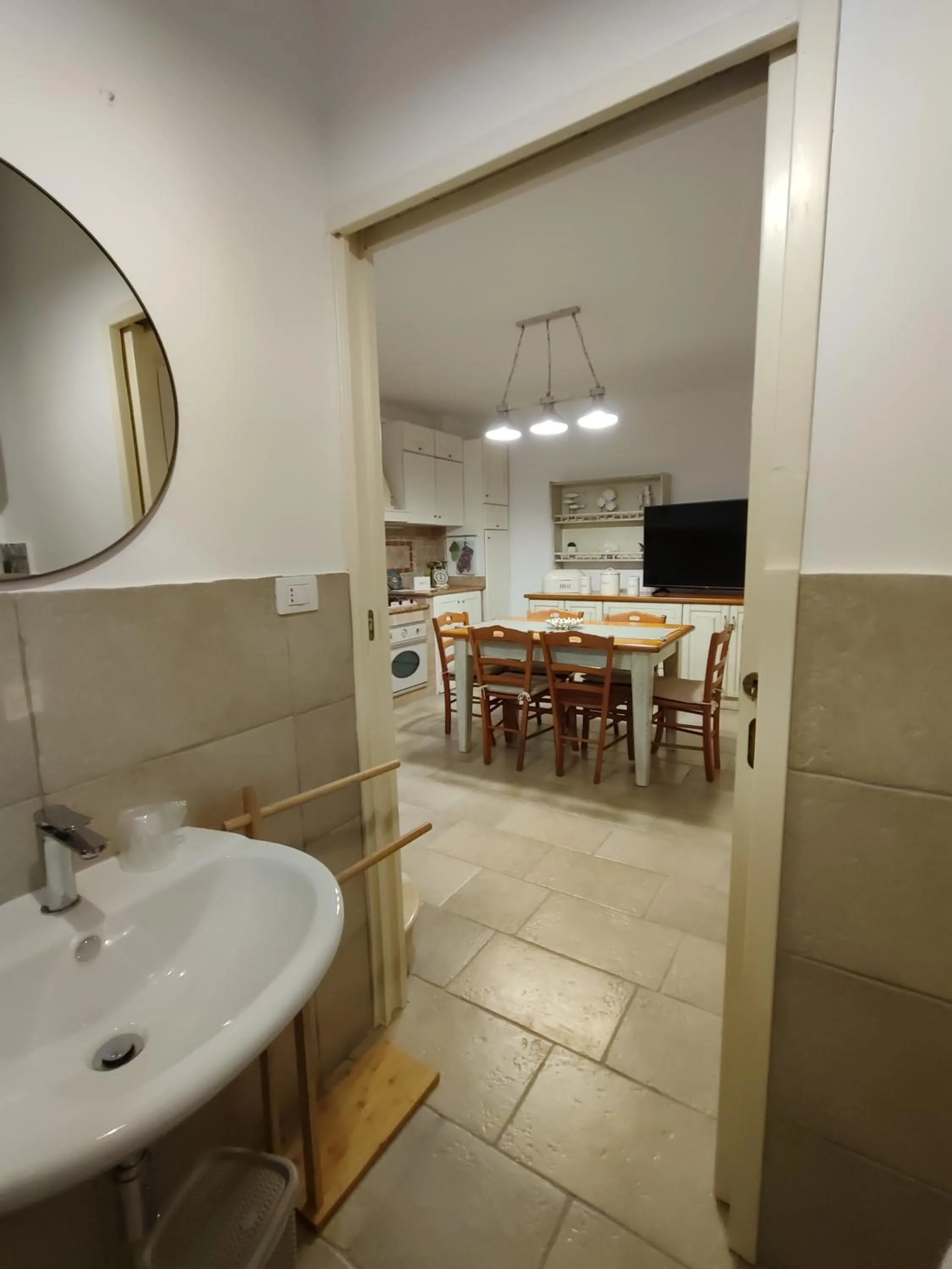 Bathroom in B&B Punta Cutieri