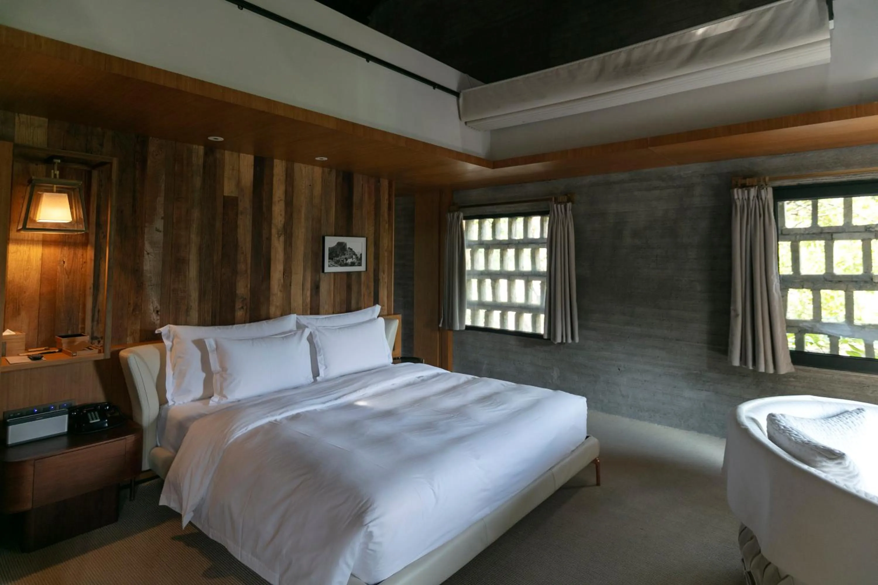 Bedroom, Bed in Yangshuo Sugar House