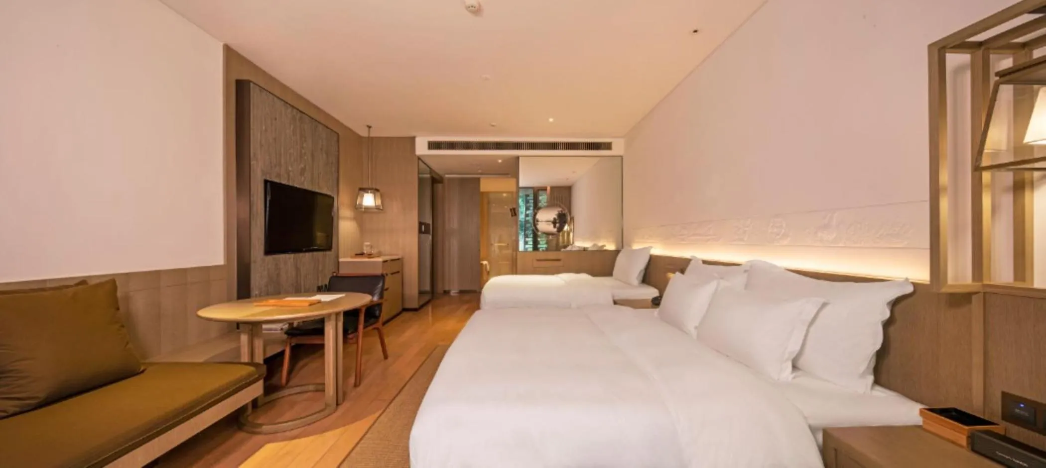 Bedroom, Bed in Yangshuo Sugar House