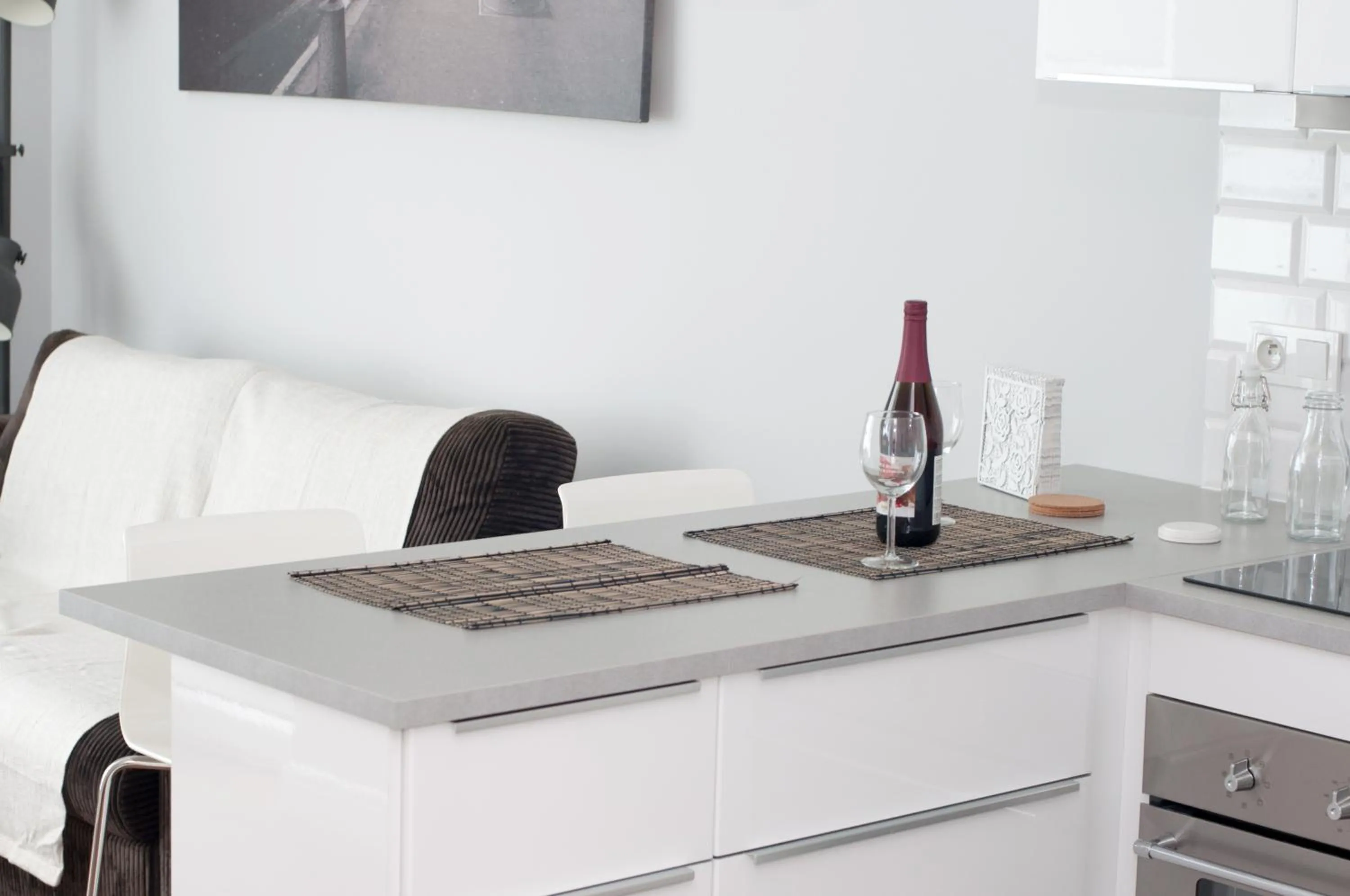 Kitchen or kitchenette in Apartament Garazowa 5