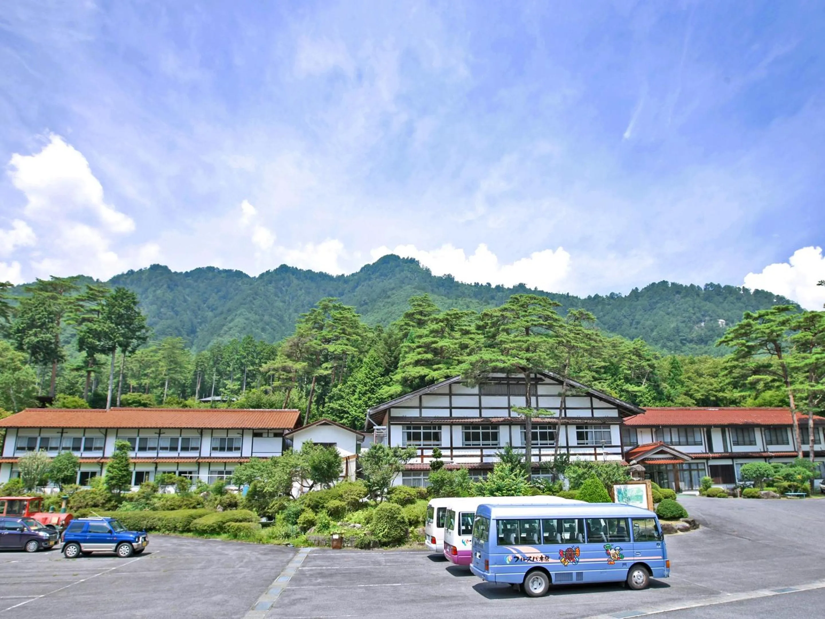 Mountain view in 阿寺温泉 フォレスパ木曽あてら荘