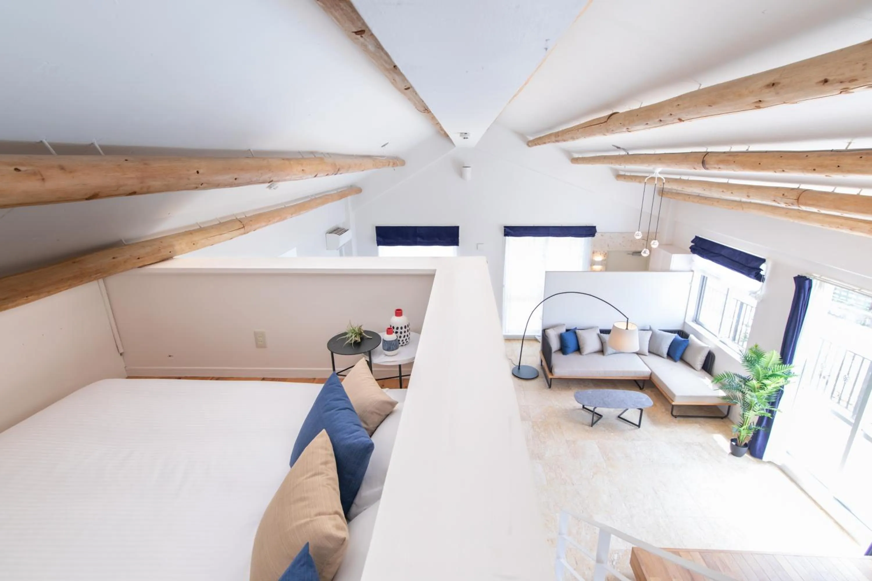 Bed in Crystal Villa ikema