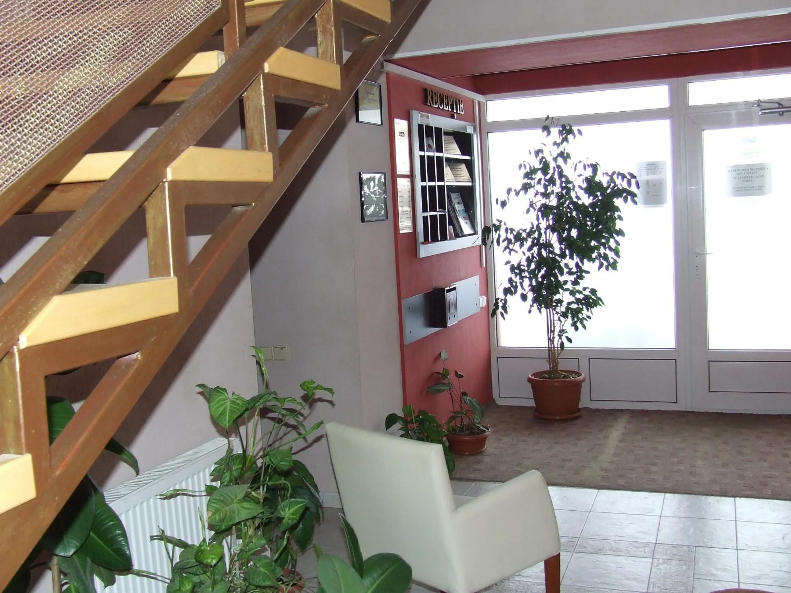 Facade/entrance in Pensiunea Caramell