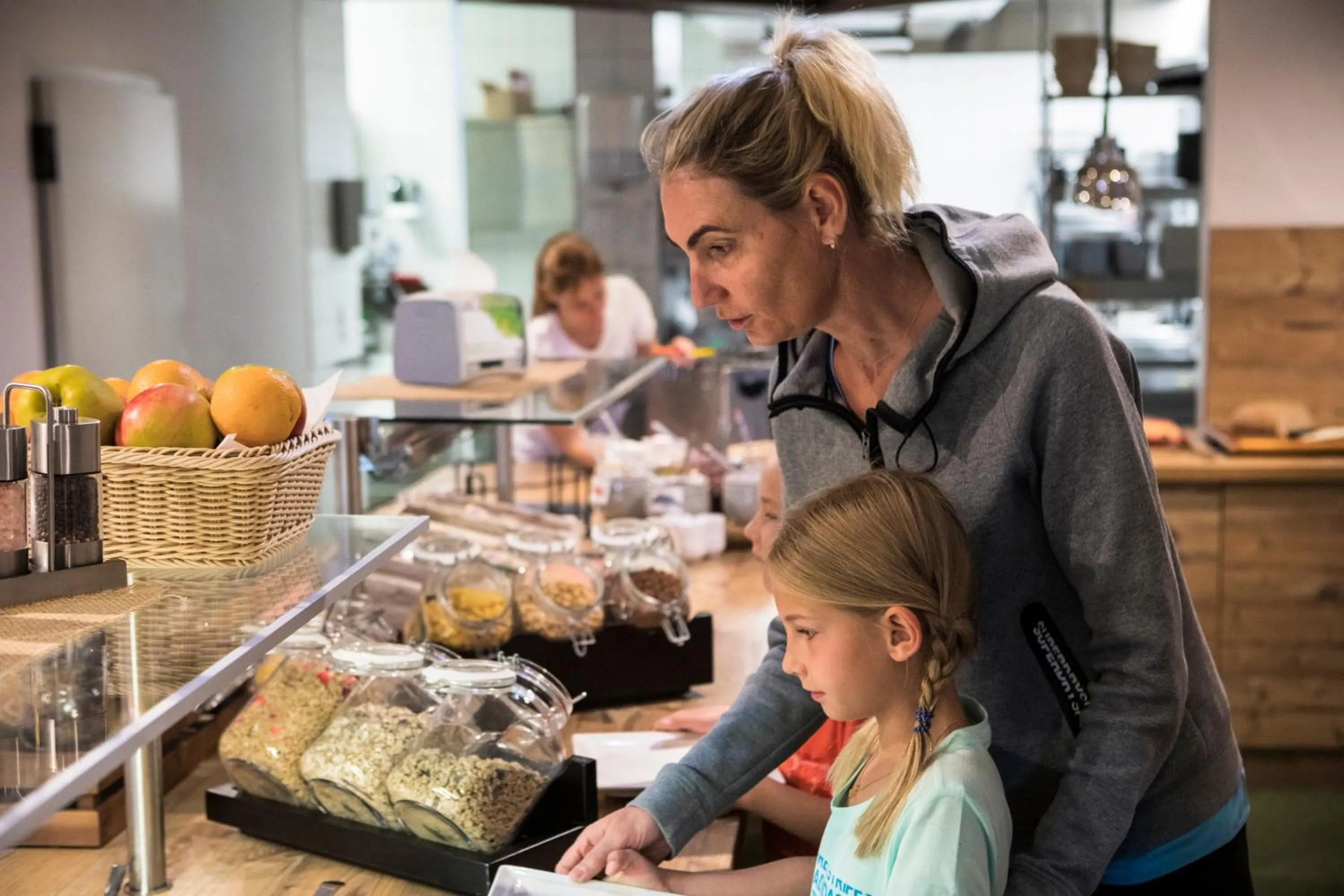 Buffet breakfast in Berggasthof Hochzeigerhaus