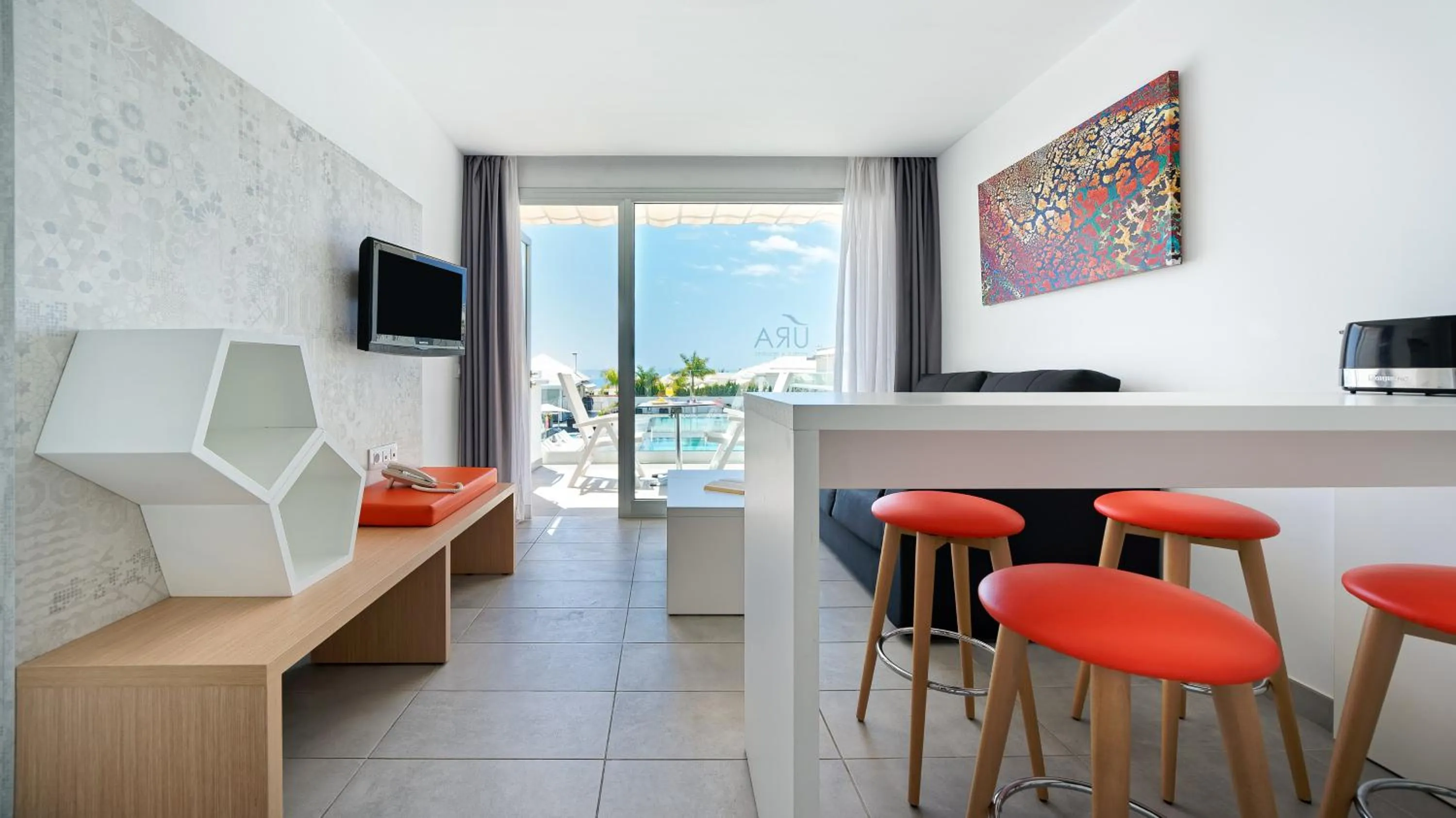 Living room in Ura Lara Adults Only