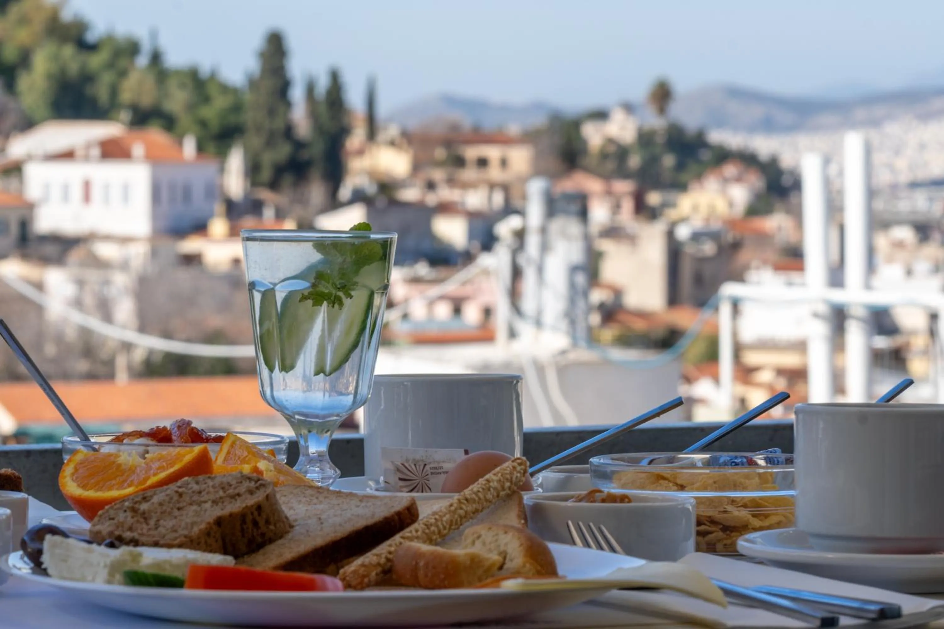 Breakfast in Hotel Adonis Athens