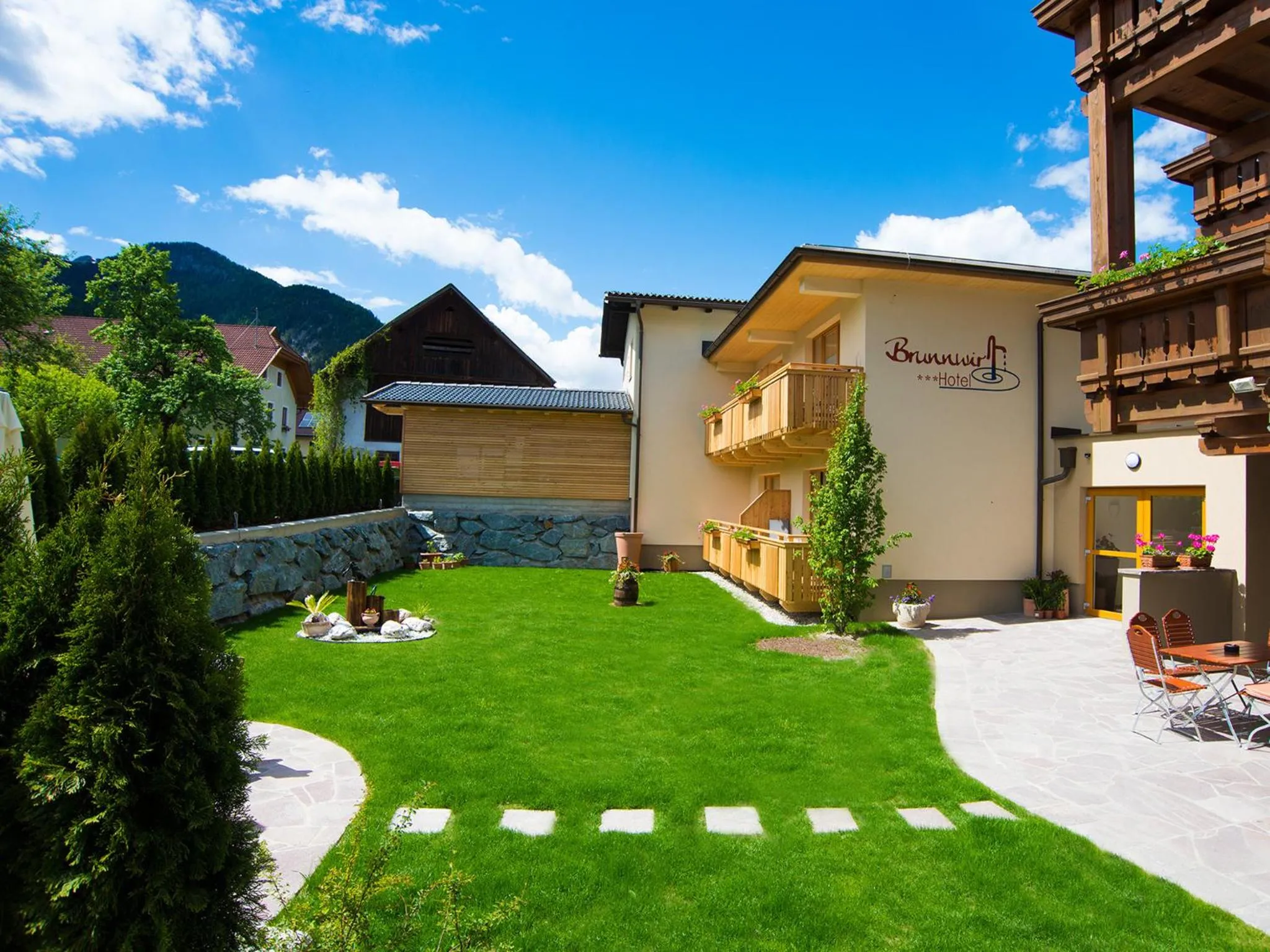 Garden in Hotel Brunnwirt