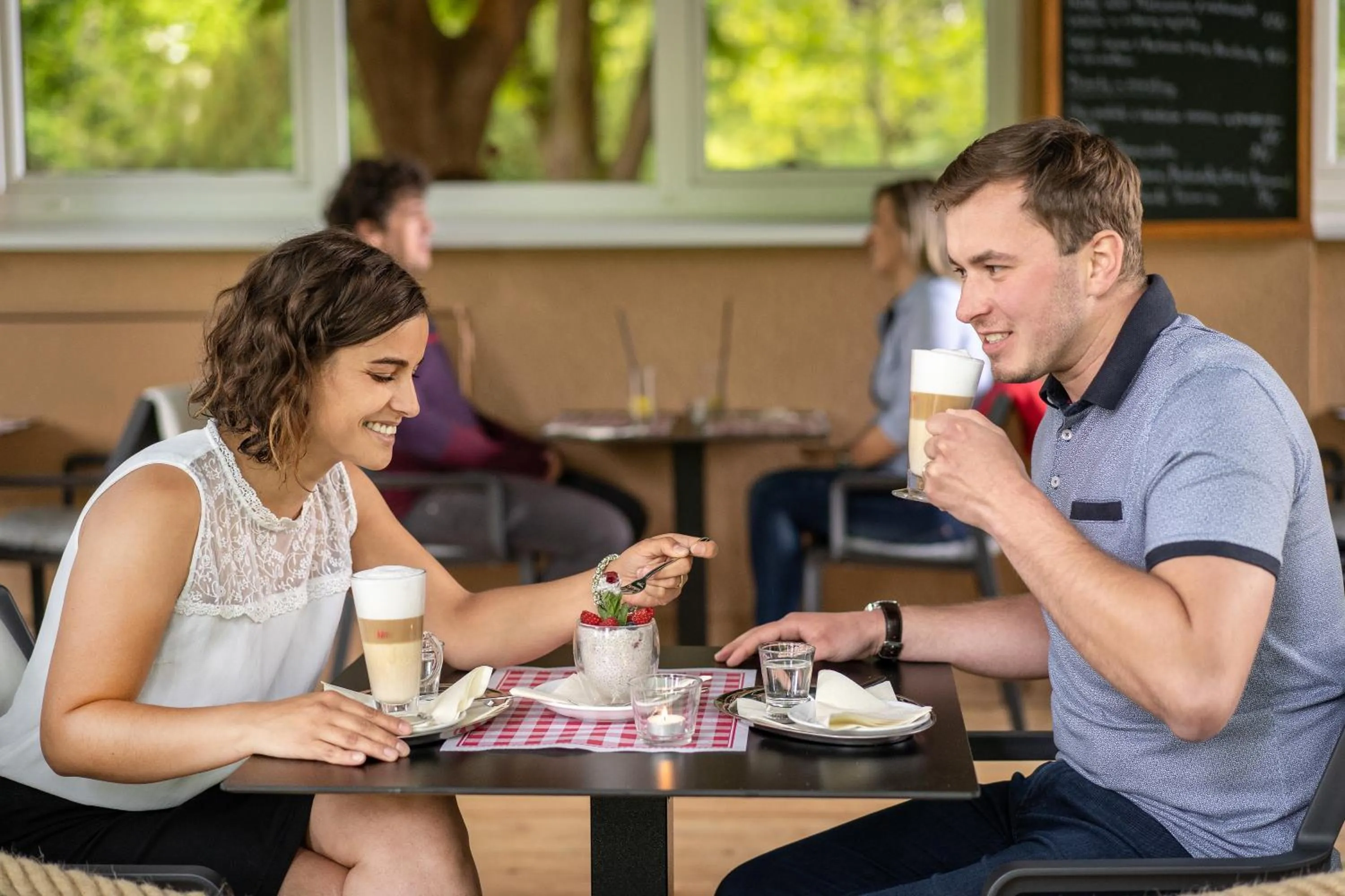 Restaurant/places to eat in Hotel Bellevue Tlapak