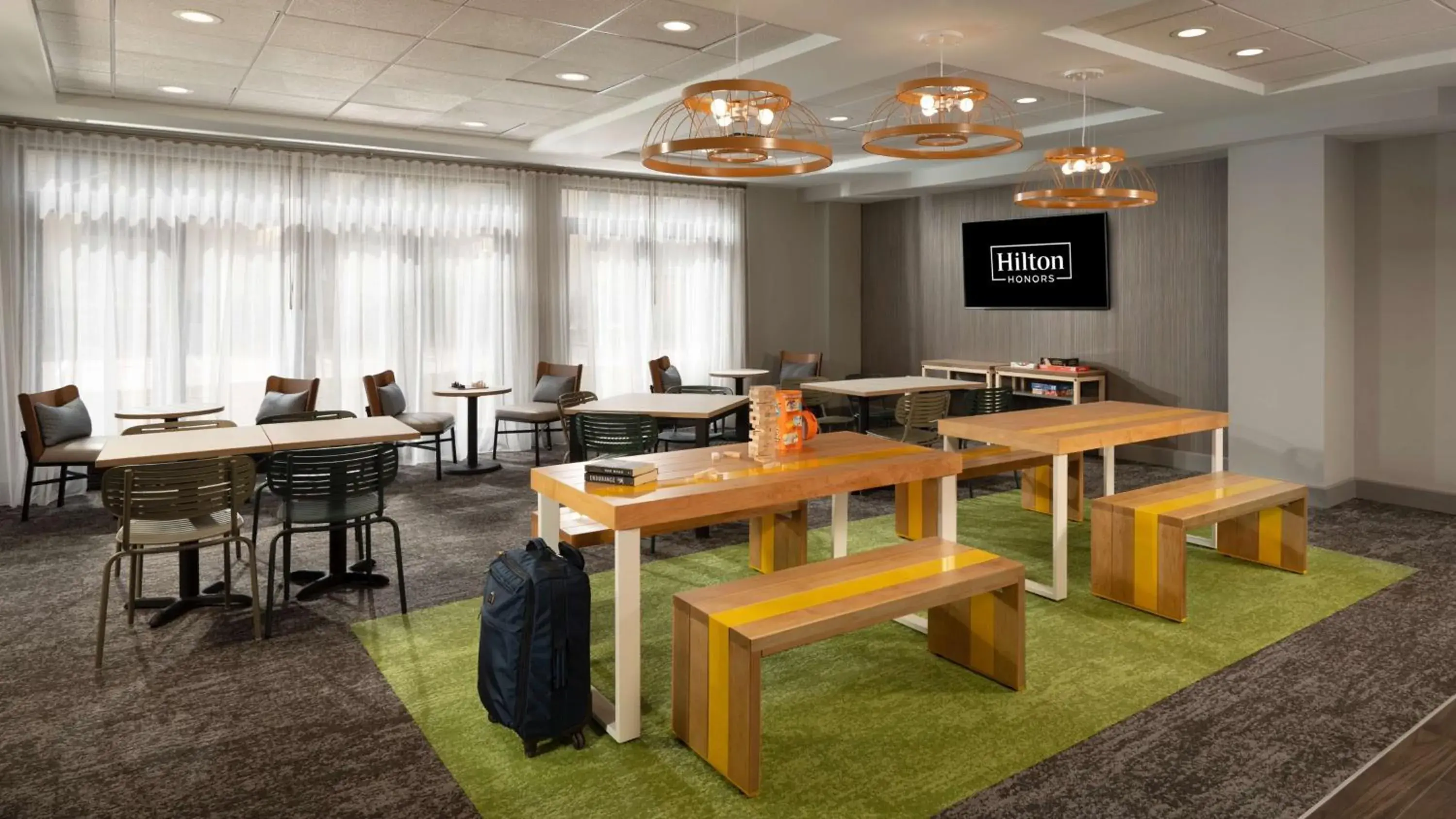 Lobby or reception in Spark By Hilton Houston Bush Intercontinental Airport Lobby or reception in Spark By Hilton Houston Bush Intercontinental Airport