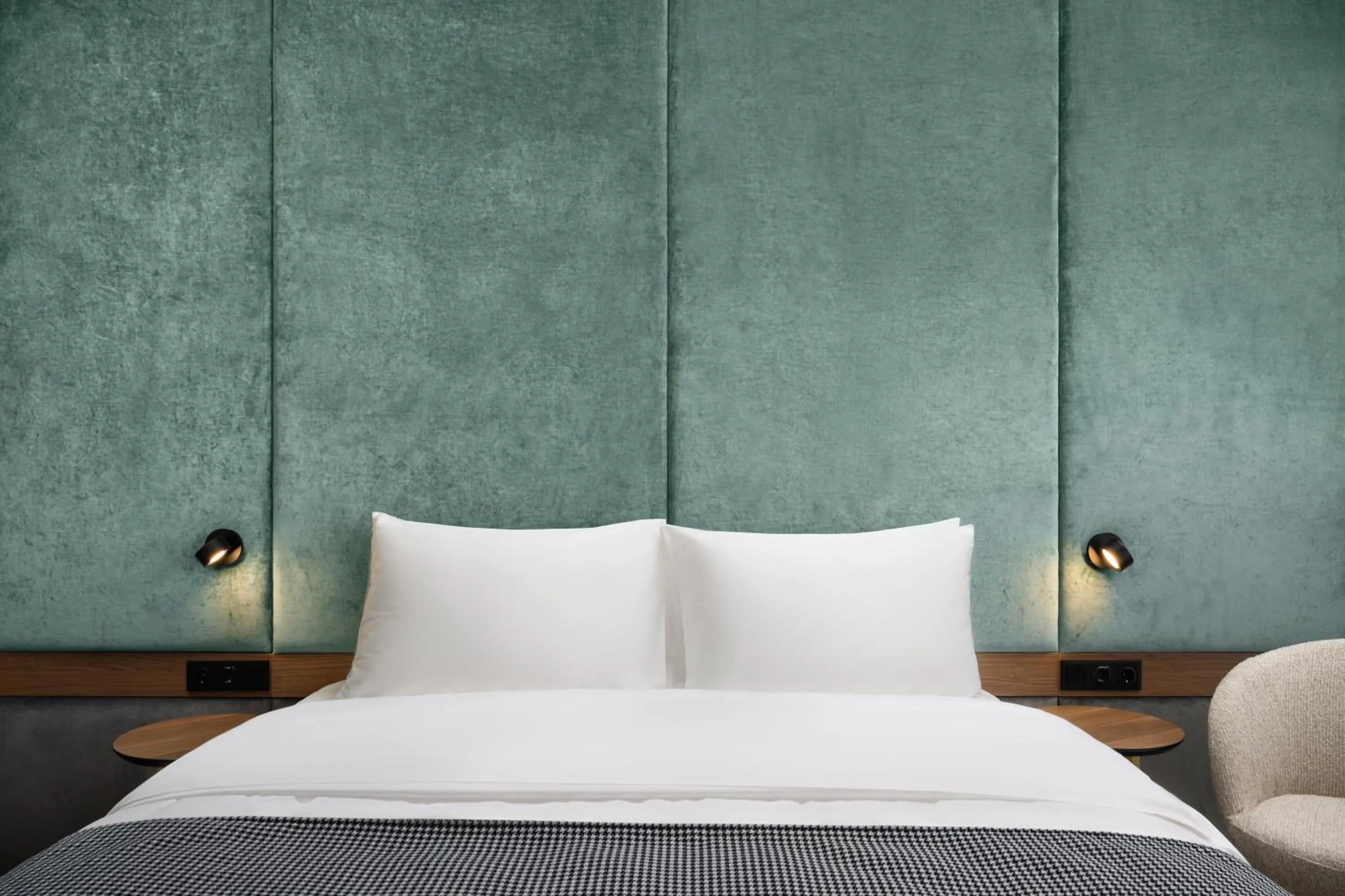 Bed in Hotel Lycium Debrecen - Handwritten Collection