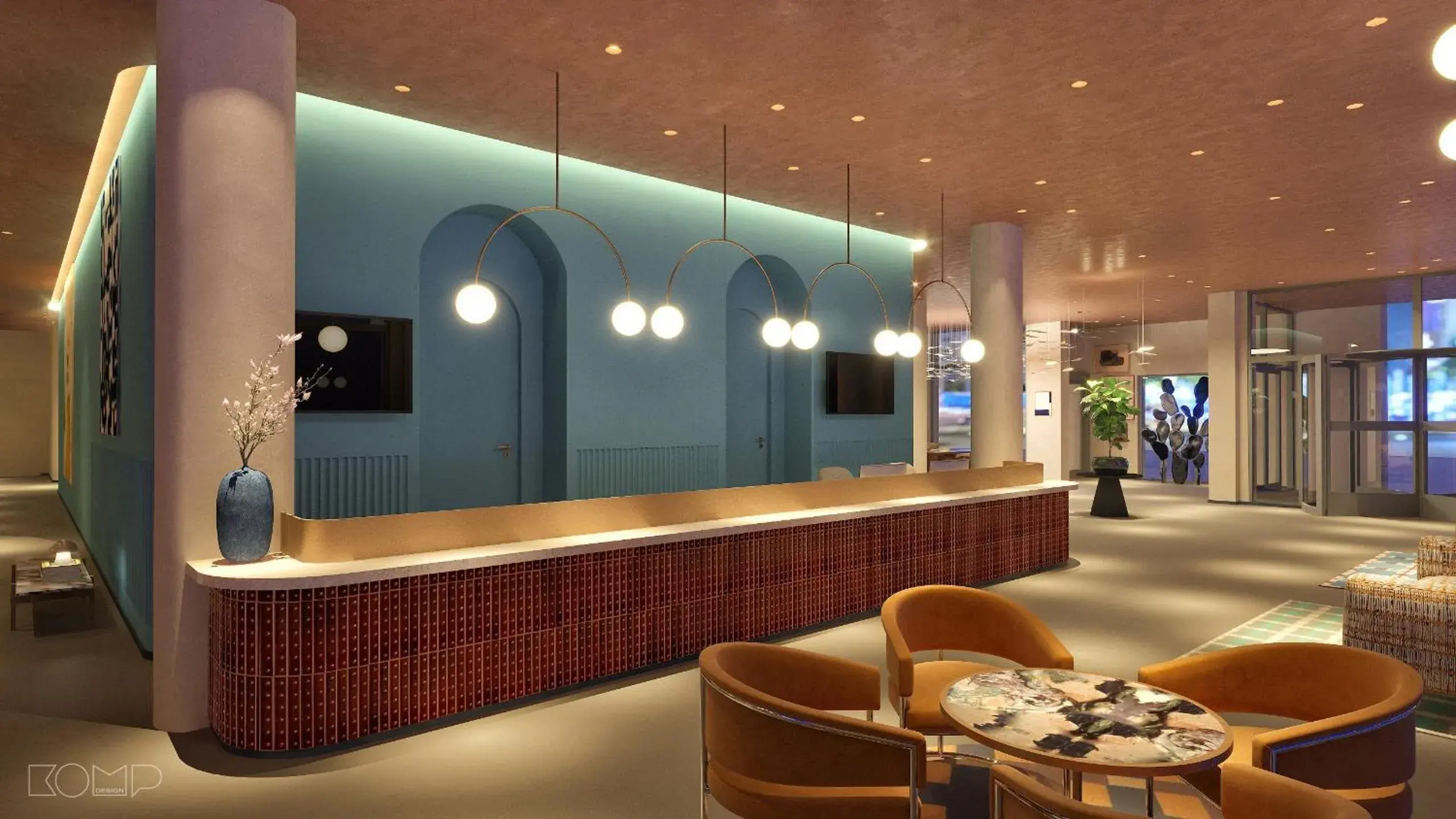 Lobby or reception in Hotel Lycium Debrecen - Handwritten Collection Lobby or reception in Hotel Lycium Debrecen - Handwritten Collection