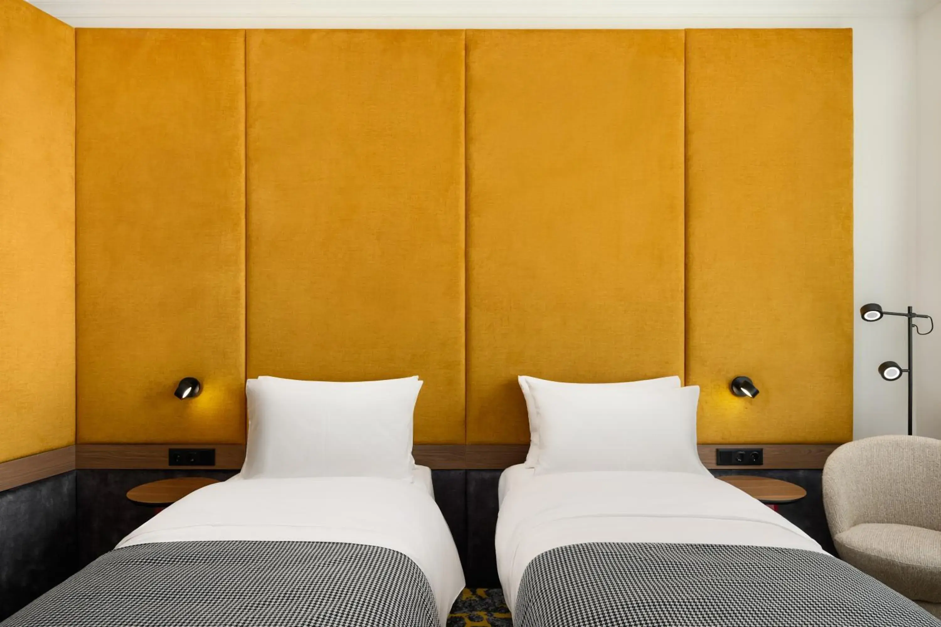 Bed in Hotel Lycium Debrecen - Handwritten Collection Bed in Hotel Lycium Debrecen - Handwritten Collection