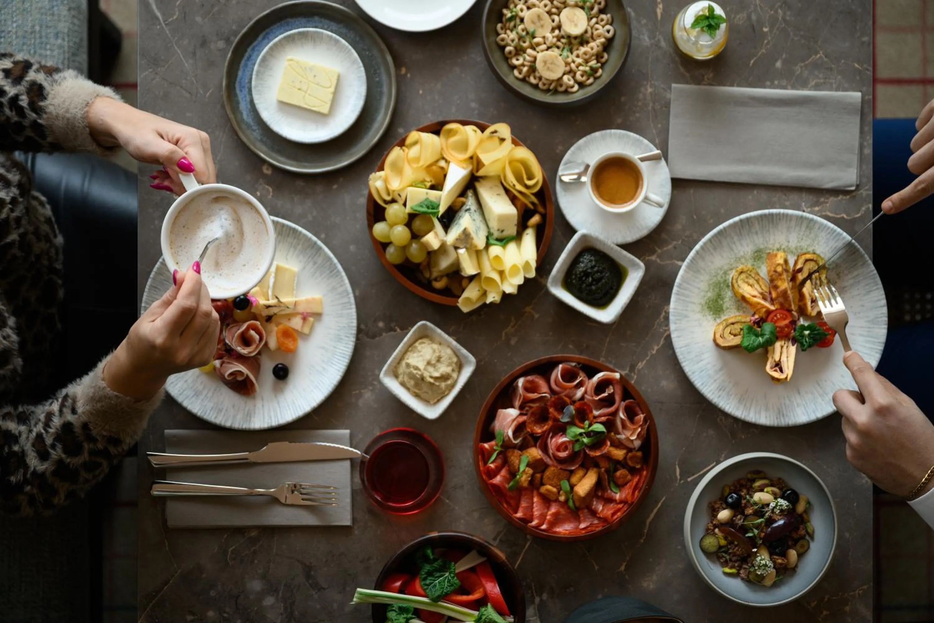 Food in Hotel Lycium Debrecen - Handwritten Collection