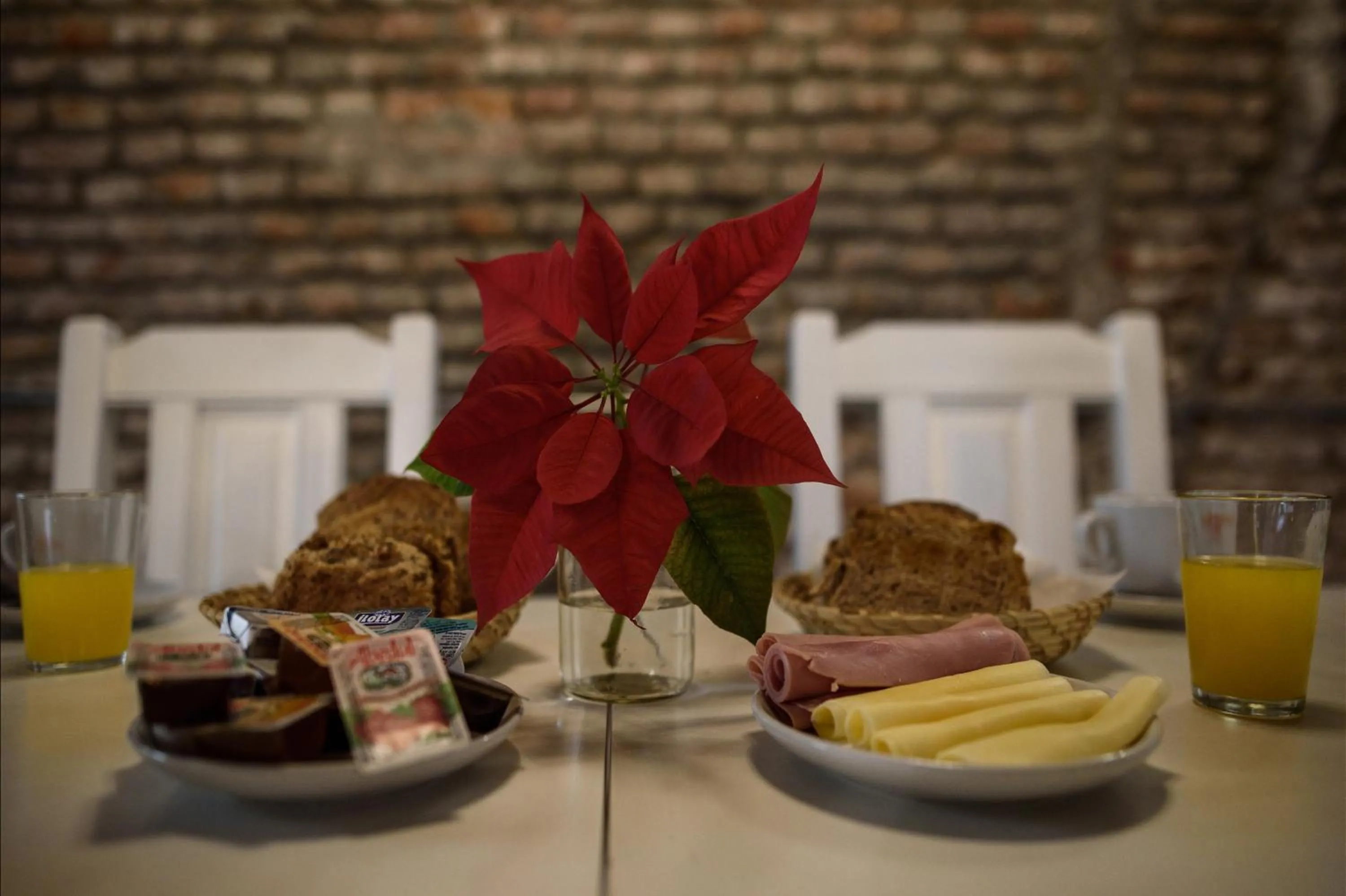 Food and drinks in Casa Urbana Hotel