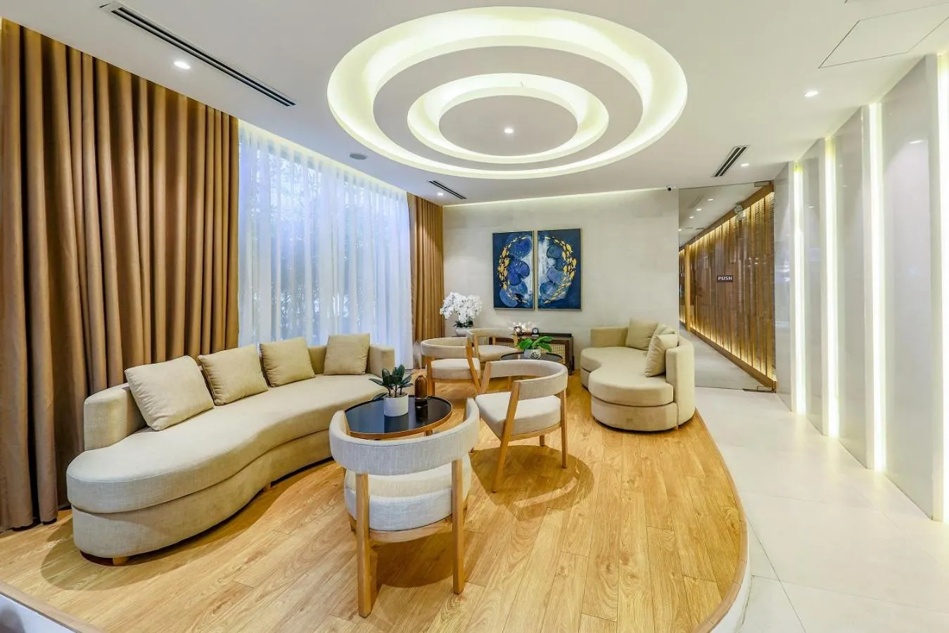 Lobby or reception in Babylon Garden Da Nang