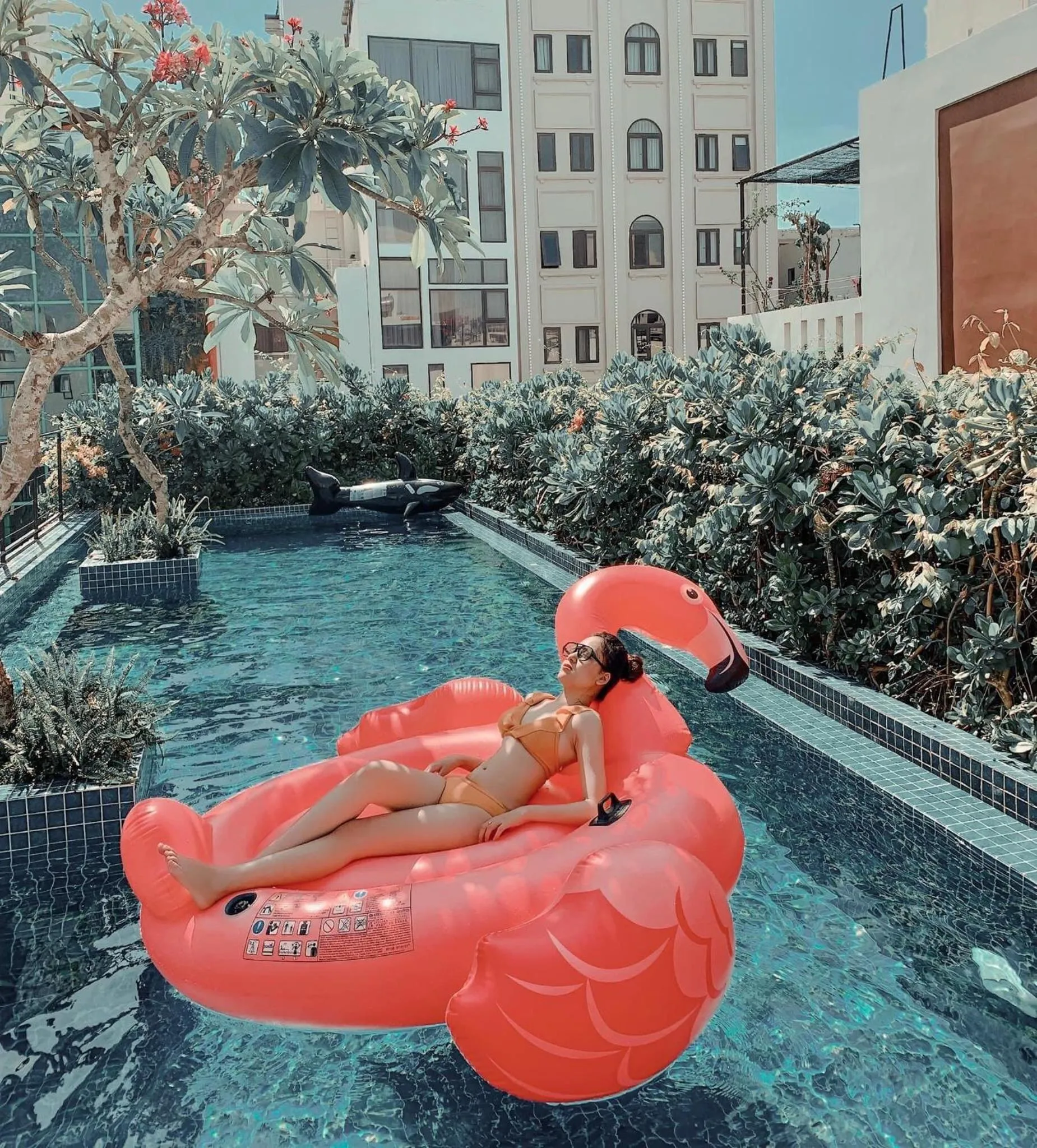 Swimming pool in Babylon Garden Da Nang