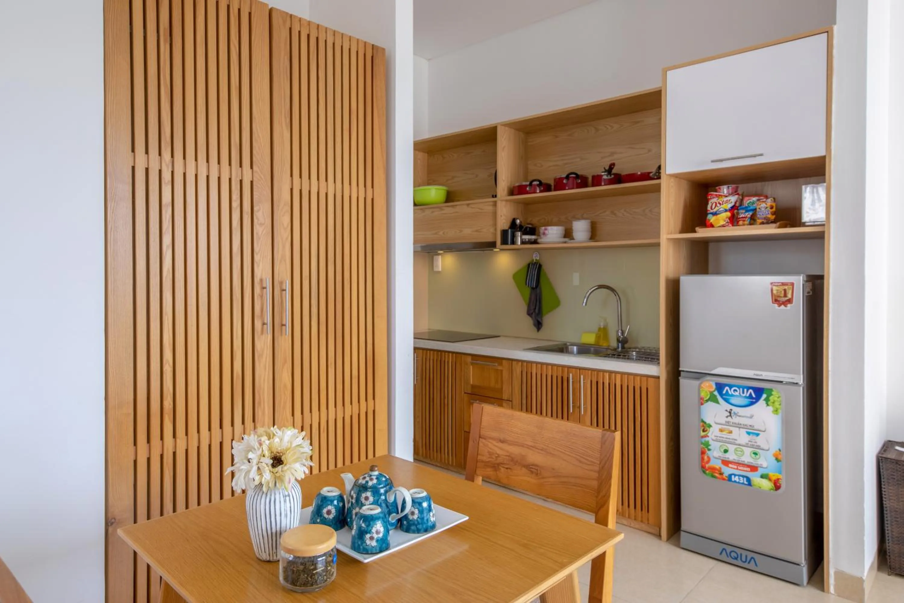 Kitchen or kitchenette in Babylon Garden Da Nang