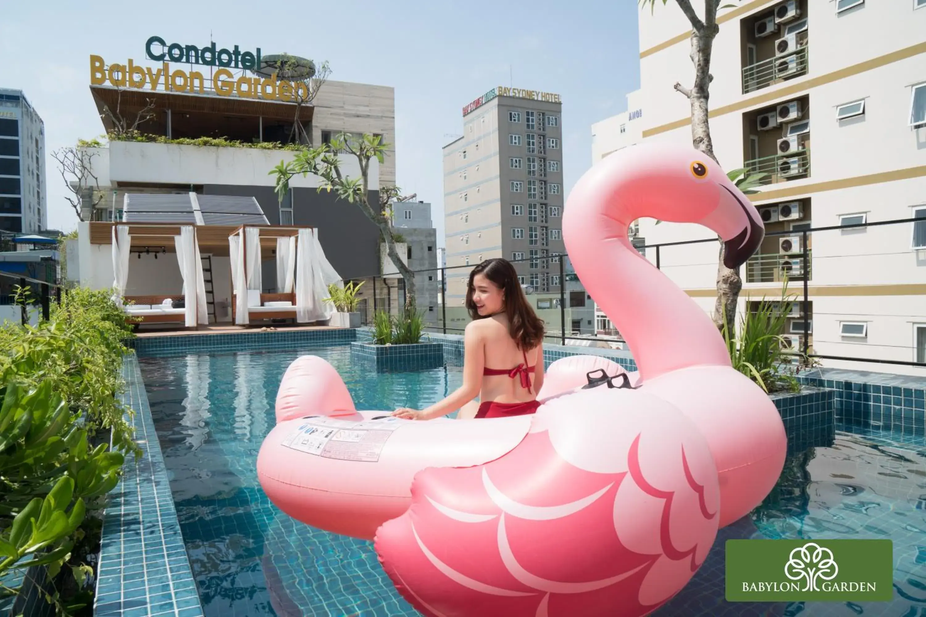 Swimming pool in Babylon Garden Da Nang Swimming pool in Babylon Garden Da Nang