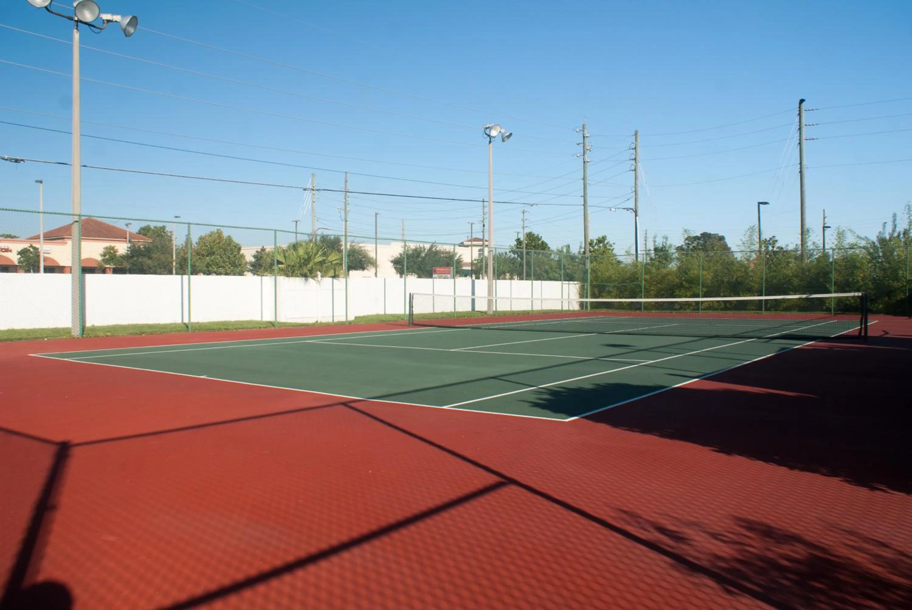 Tennis court in Villas at Fortune Place