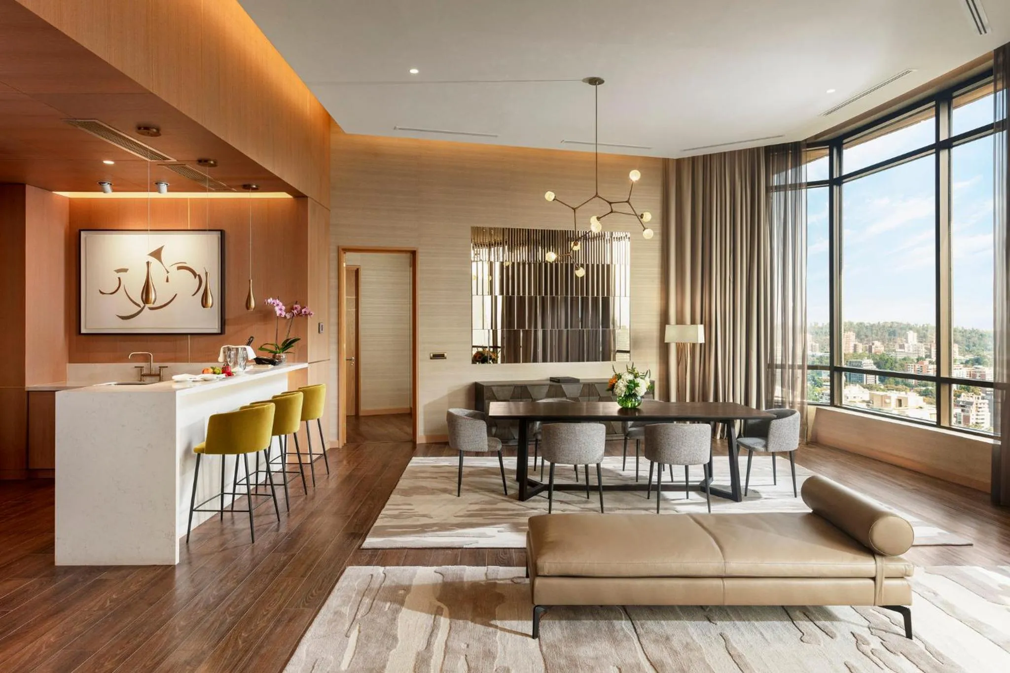 Living room in Mandarin Oriental, Santiago