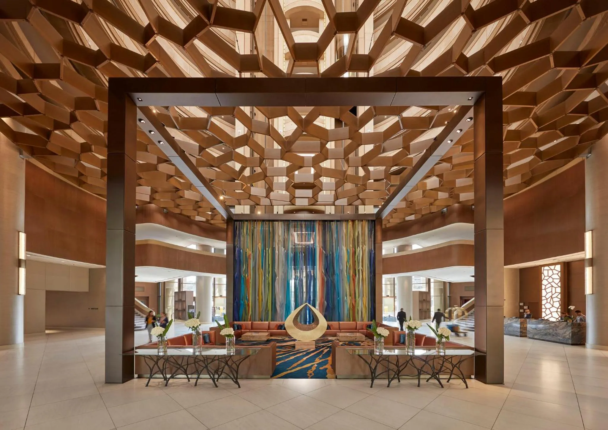 Lobby or reception in Mandarin Oriental, Santiago