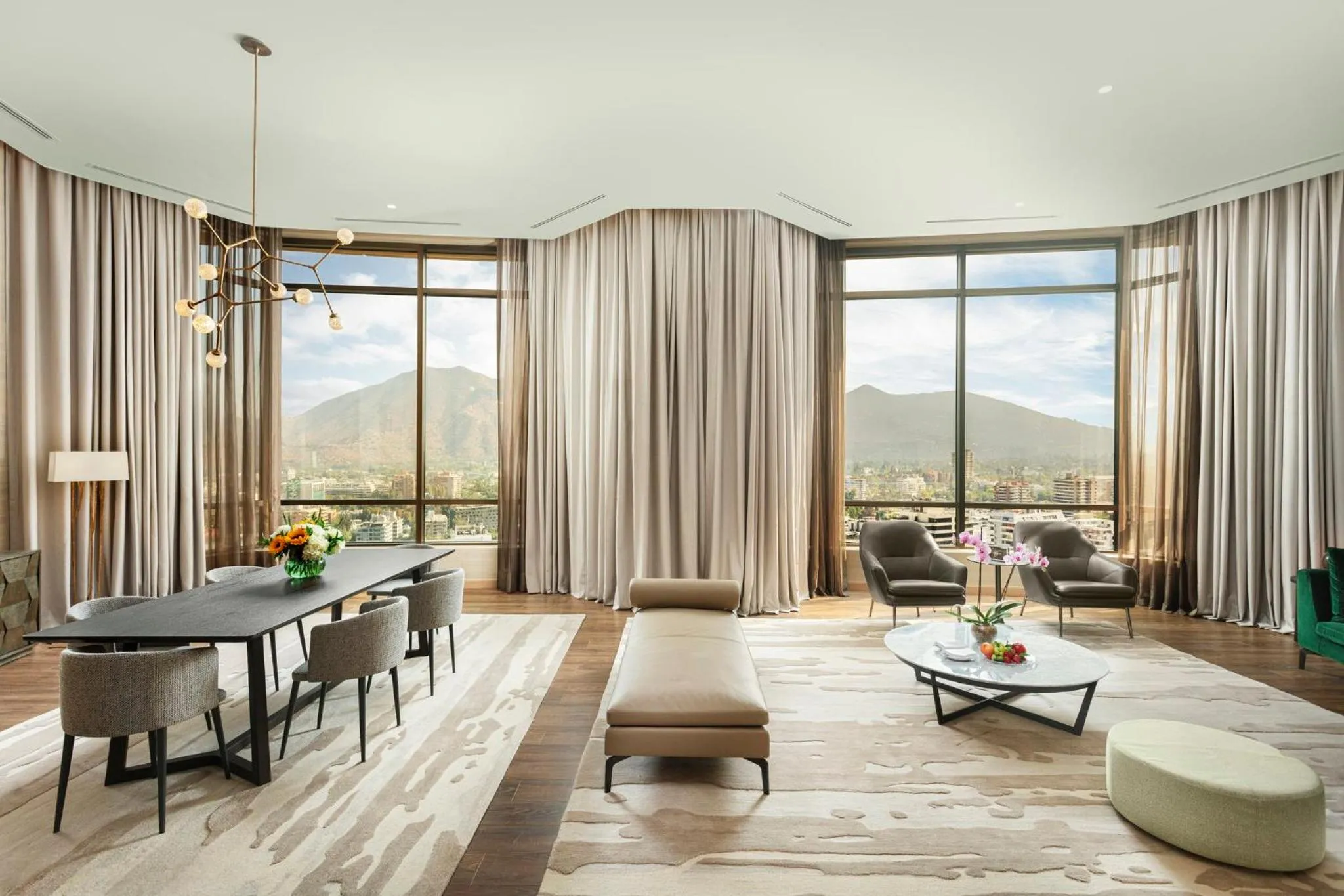 Living room in Mandarin Oriental, Santiago