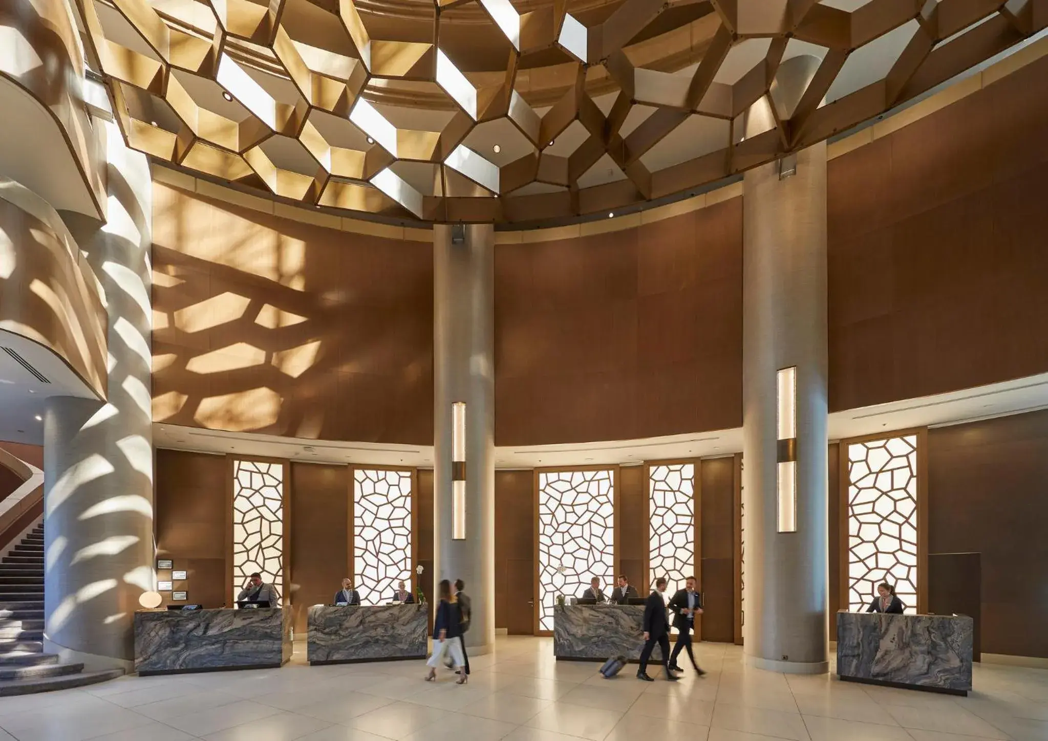 Lobby or reception in Mandarin Oriental, Santiago Lobby or reception in Mandarin Oriental, Santiago