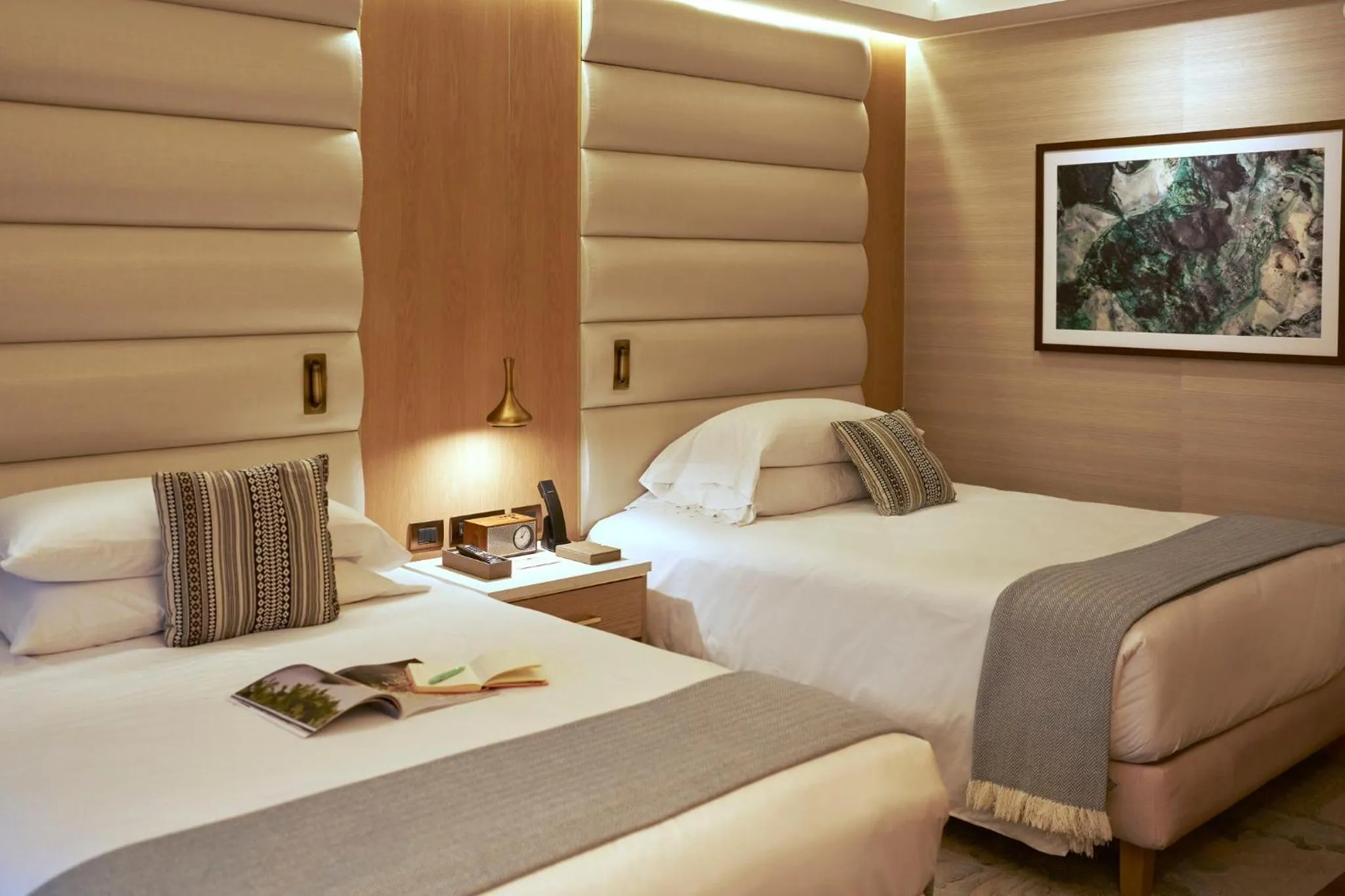 Bedroom, Bed in Mandarin Oriental, Santiago