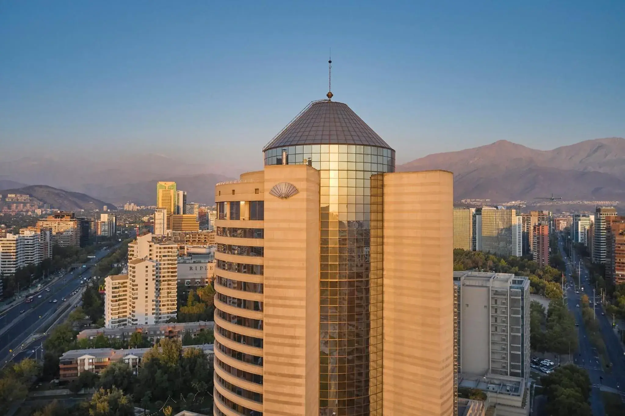 Property building in Mandarin Oriental, Santiago Property building in Mandarin Oriental, Santiago