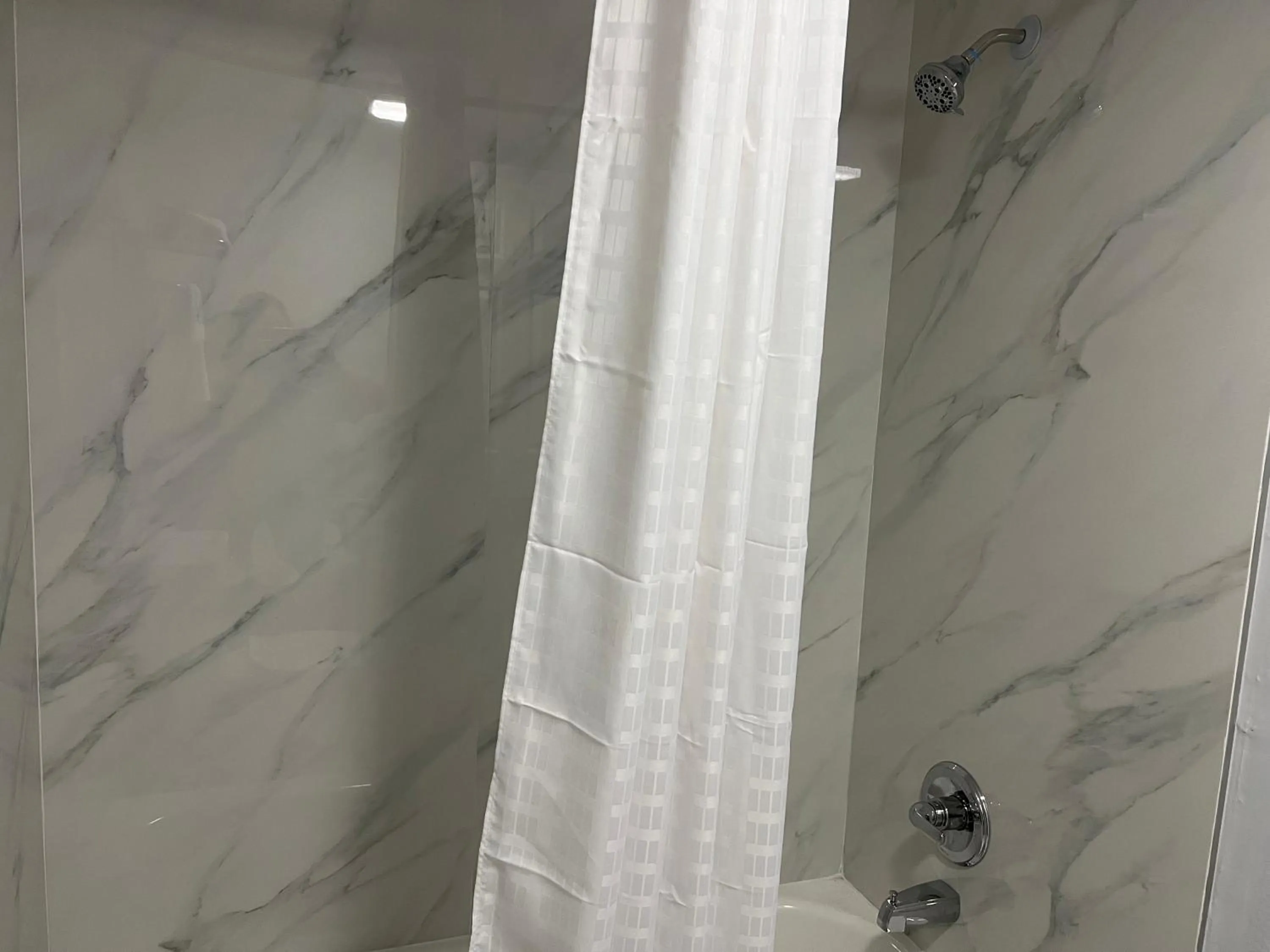 Bathroom in Studio 6 Tulsa OK Central