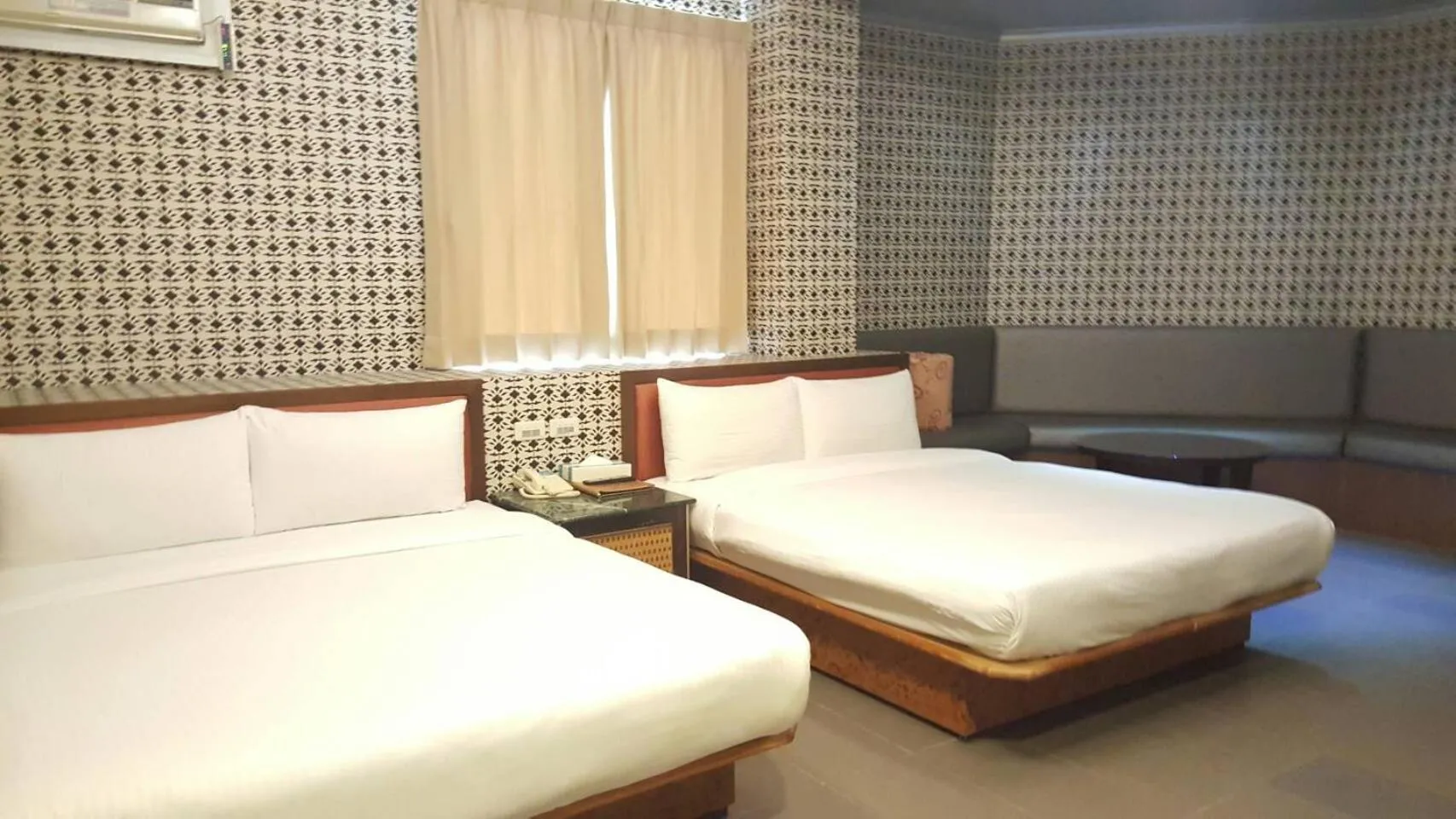Bed in Wind Coast Motel