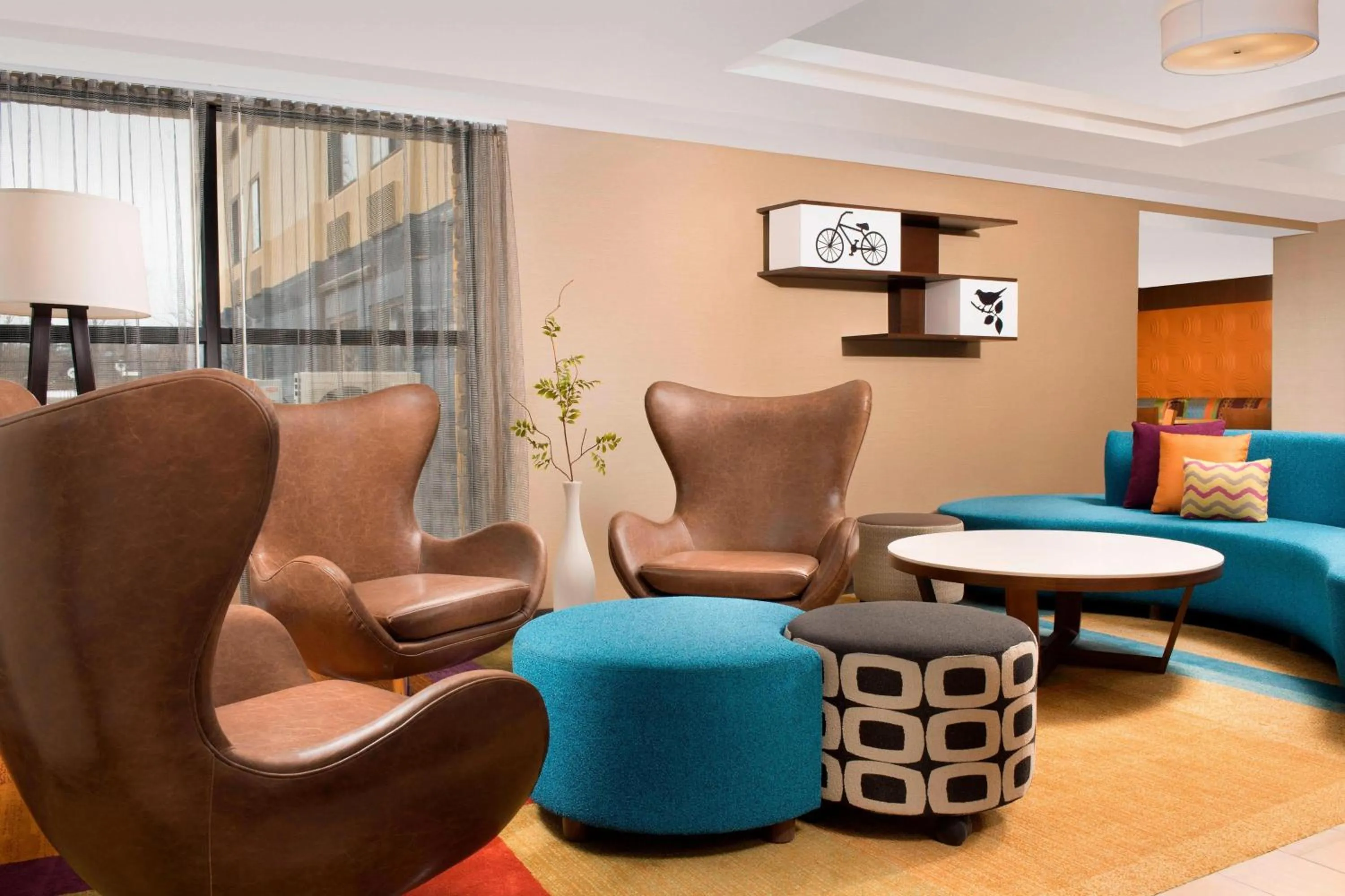 Lobby or reception in Fairfield Inn & Suites by Marriott Albany East Greenbush