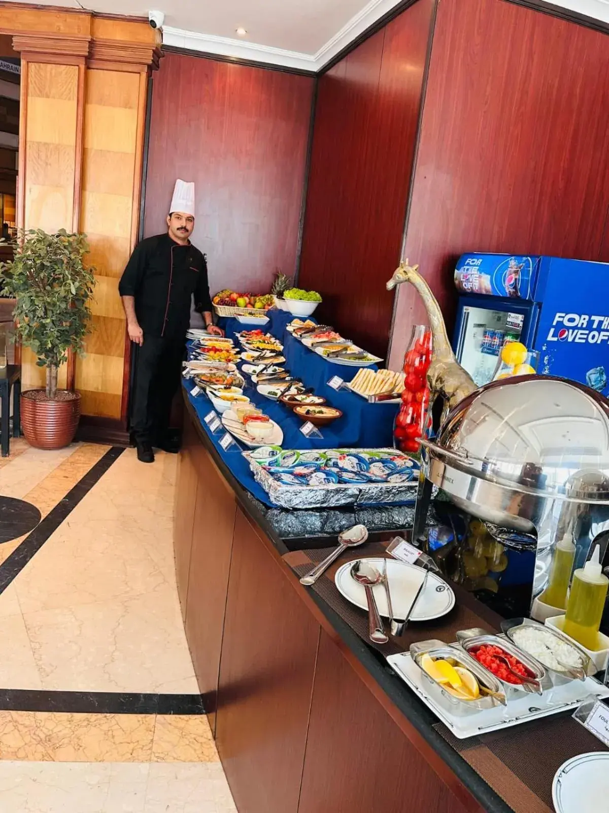 Breakfast in Ramee California Hotel Breakfast in Ramee California Hotel