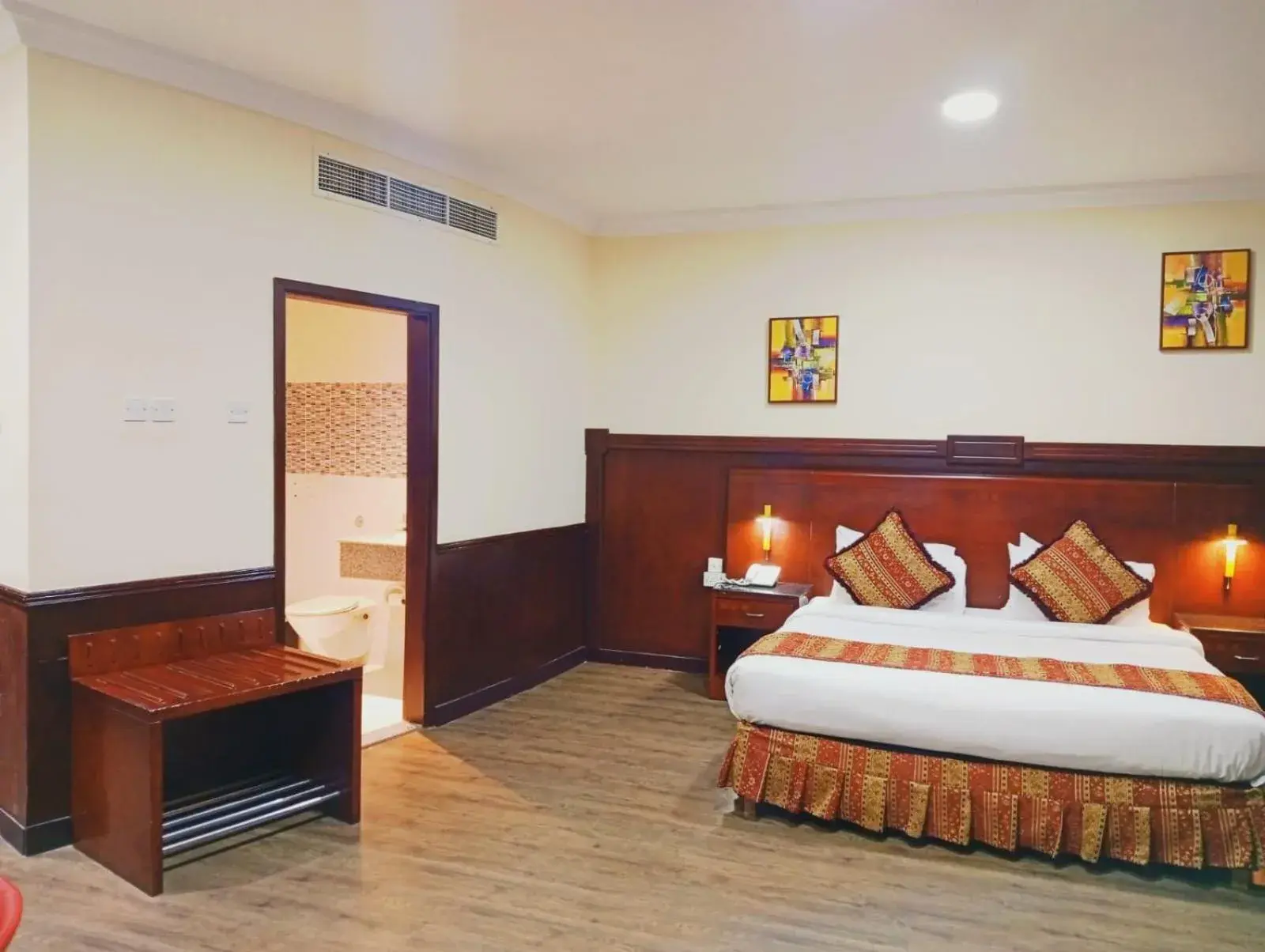 Bed in Ramee California Hotel Bed in Ramee California Hotel