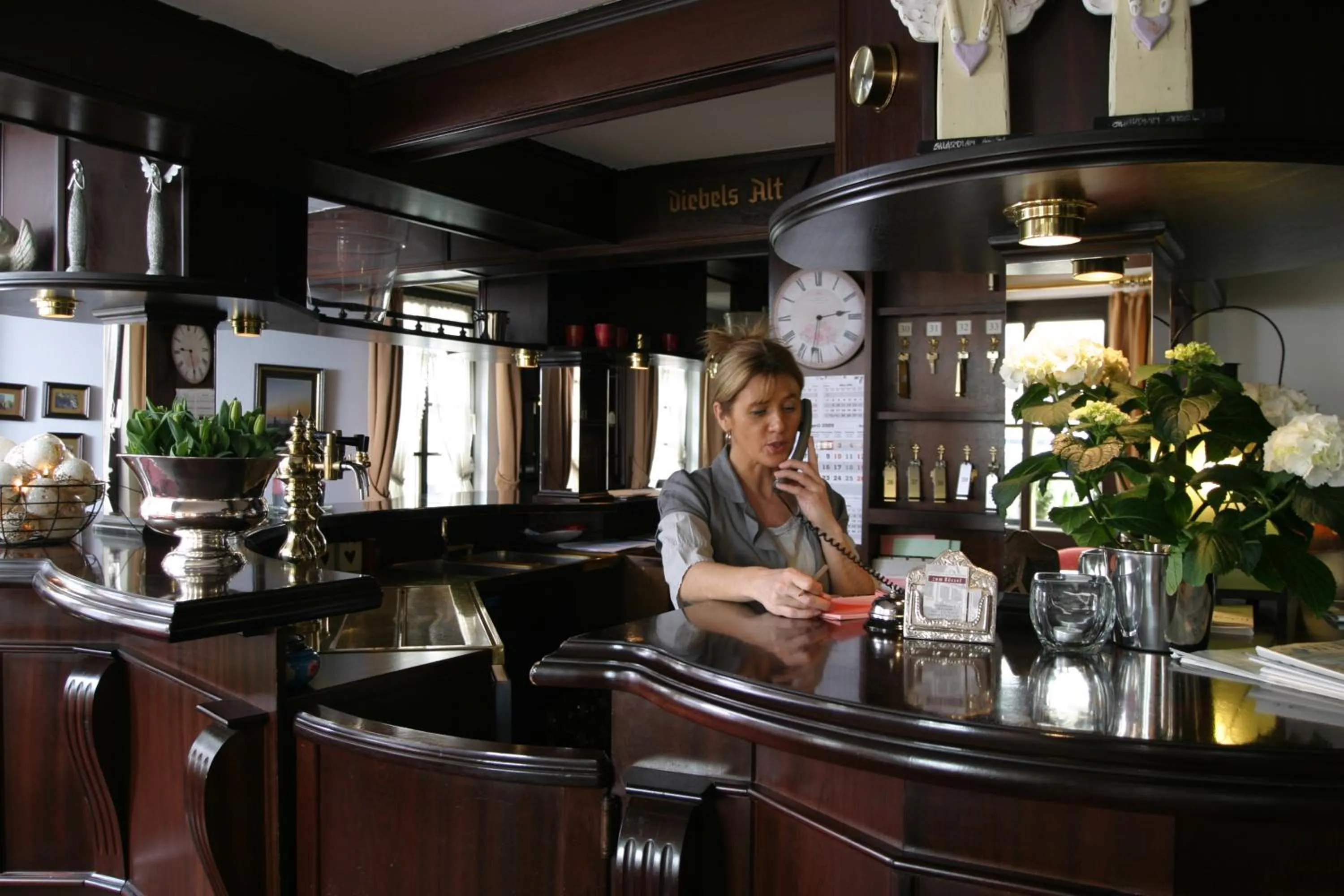Lobby or reception in Hotel zum Rössel
