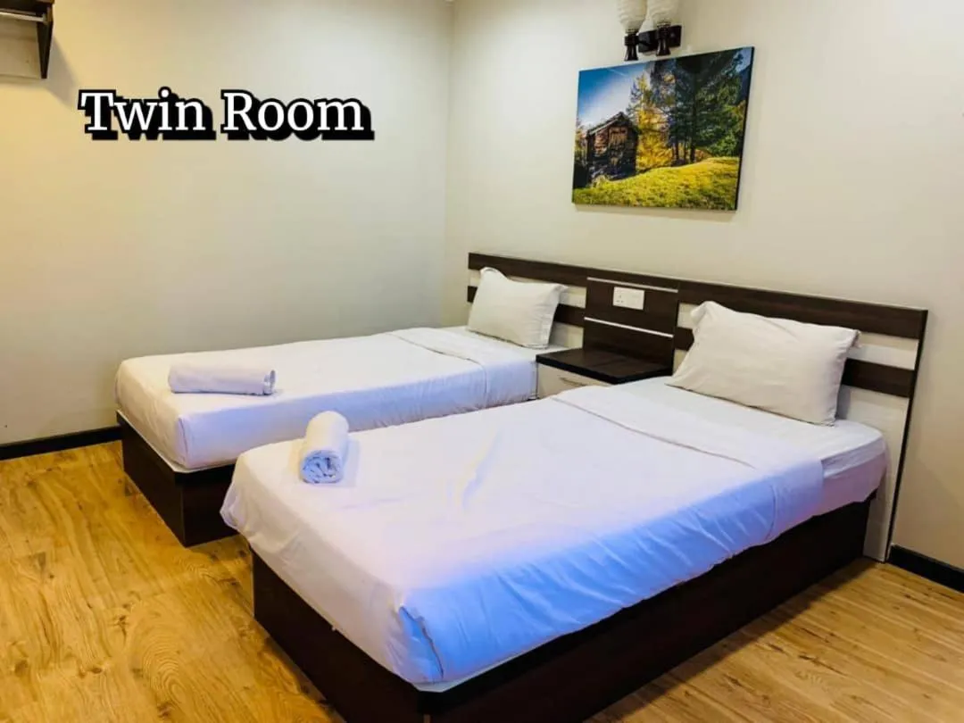 Bed in Zermatt Hotel