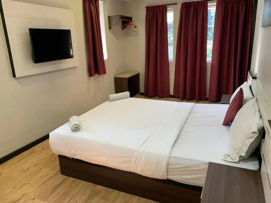 Bed in Zermatt Hotel Bed in Zermatt Hotel