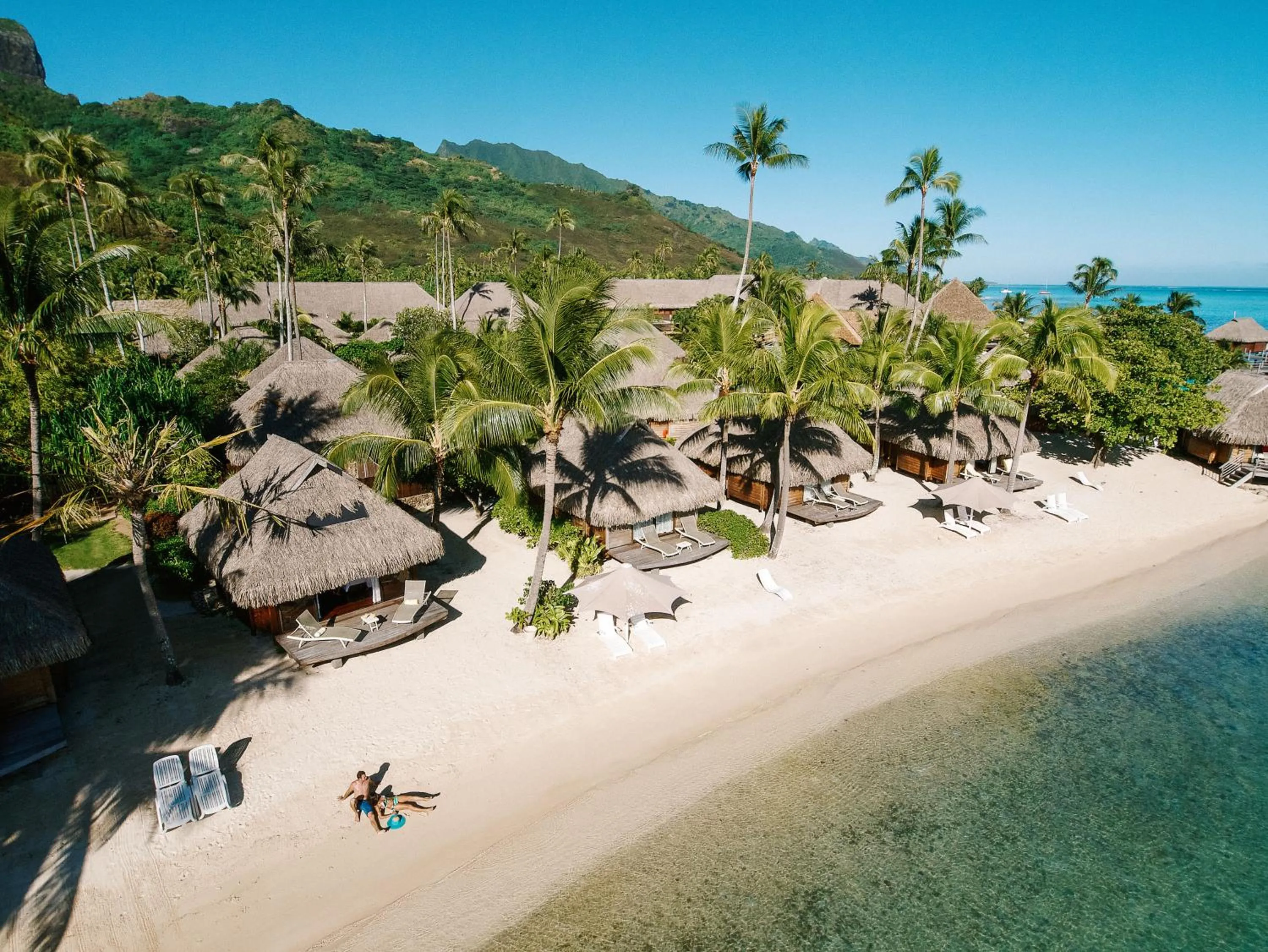 Beach in Manava Beach Resort & Spa Moorea