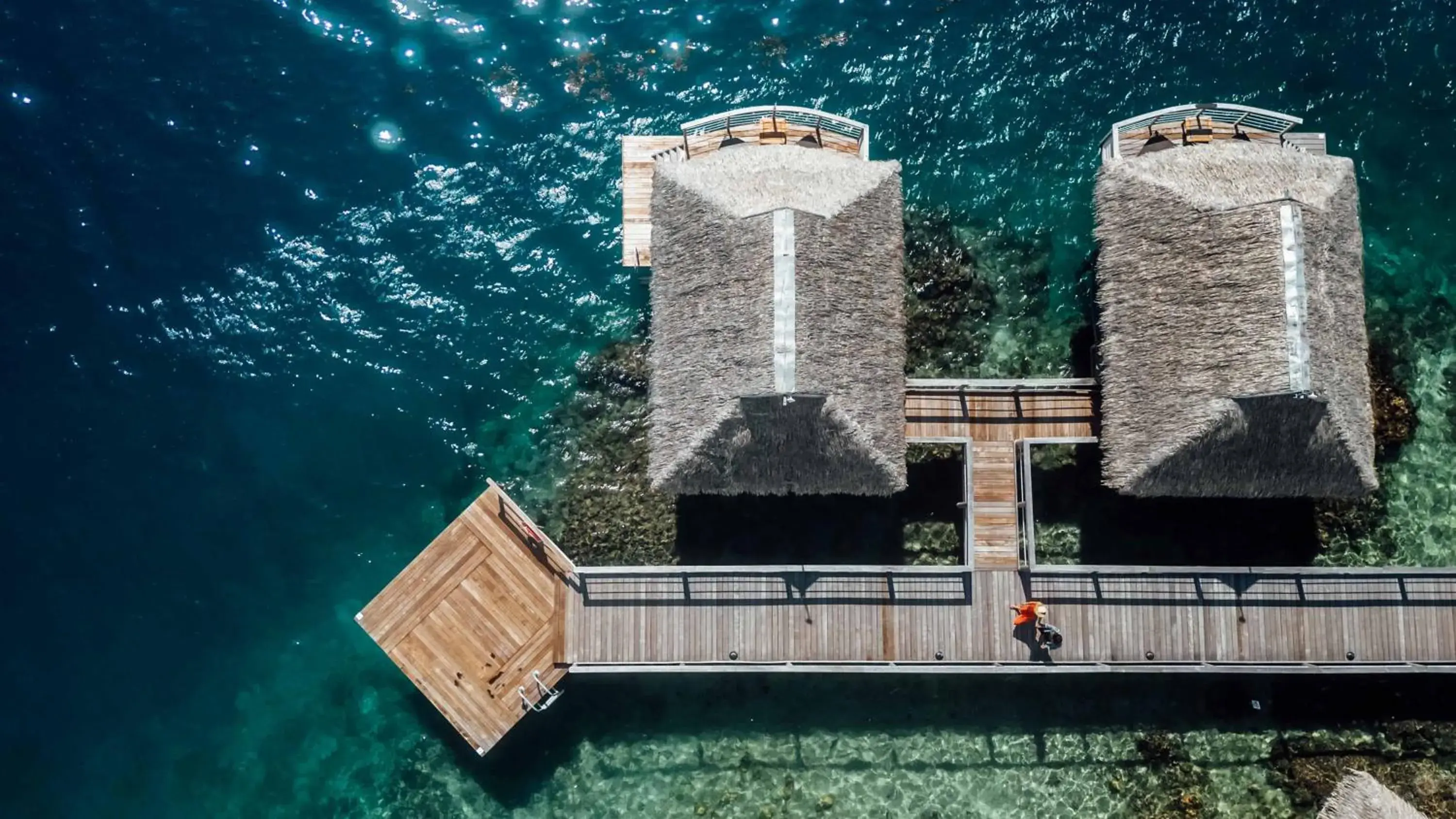 Sea view in Manava Beach Resort & Spa Moorea Sea view in Manava Beach Resort & Spa Moorea